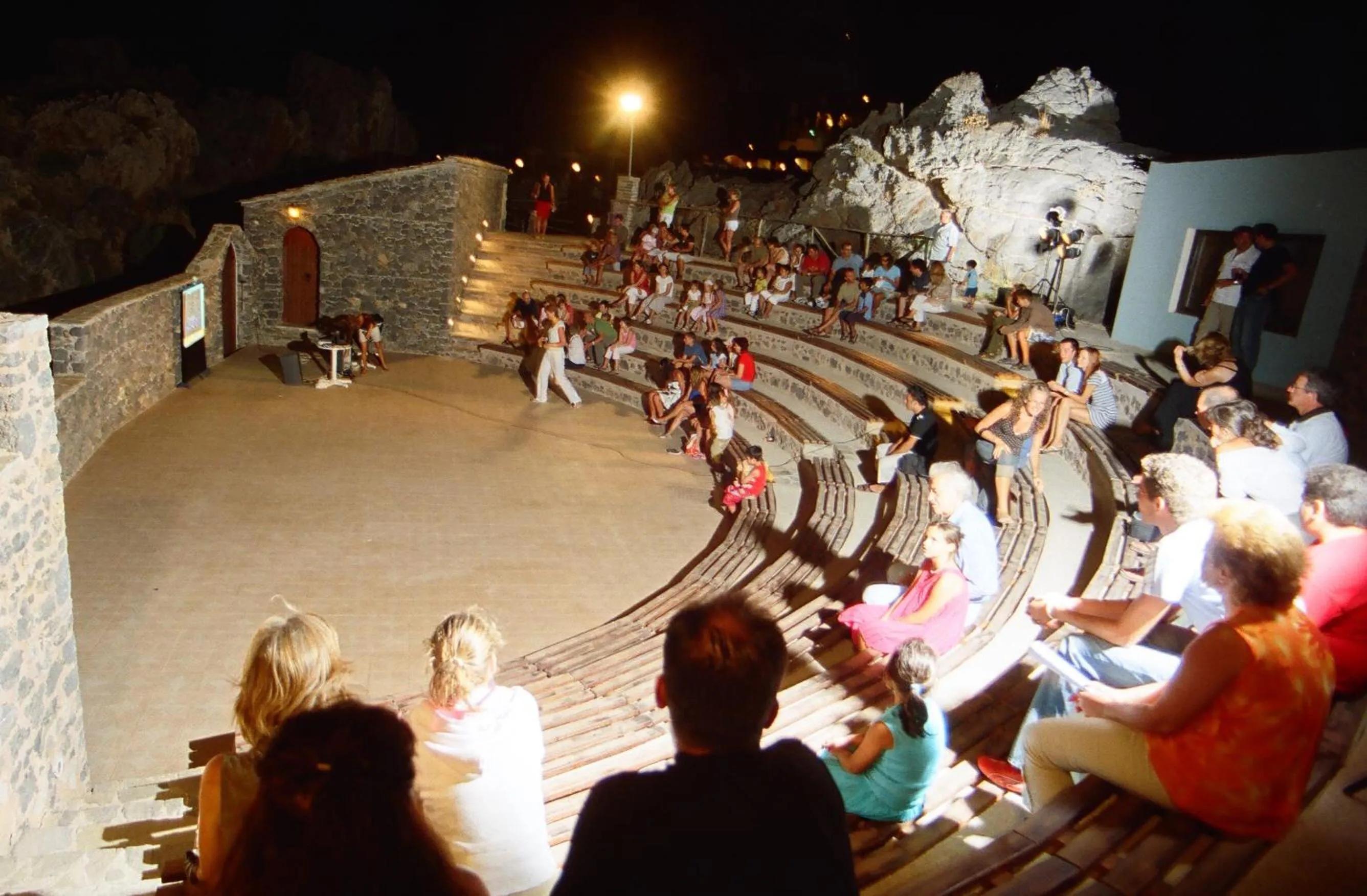Evening entertainment in Kalypso Cretan Village Resort &amp; Spa