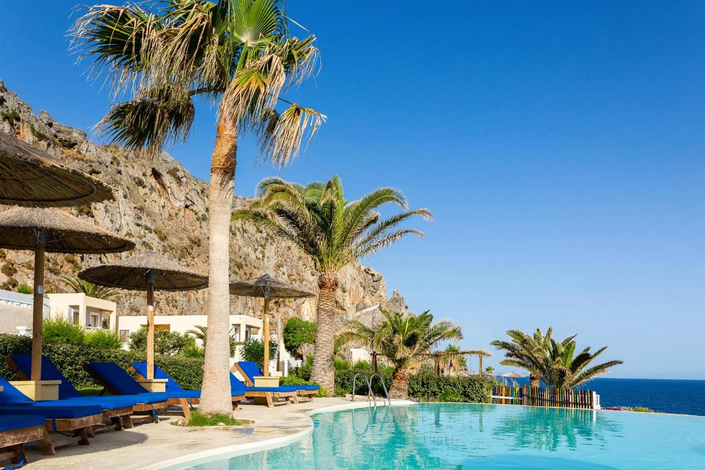 Sea view in Kalypso Cretan Village Resort & Spa Sea view in Kalypso Cretan Village Resort & Spa