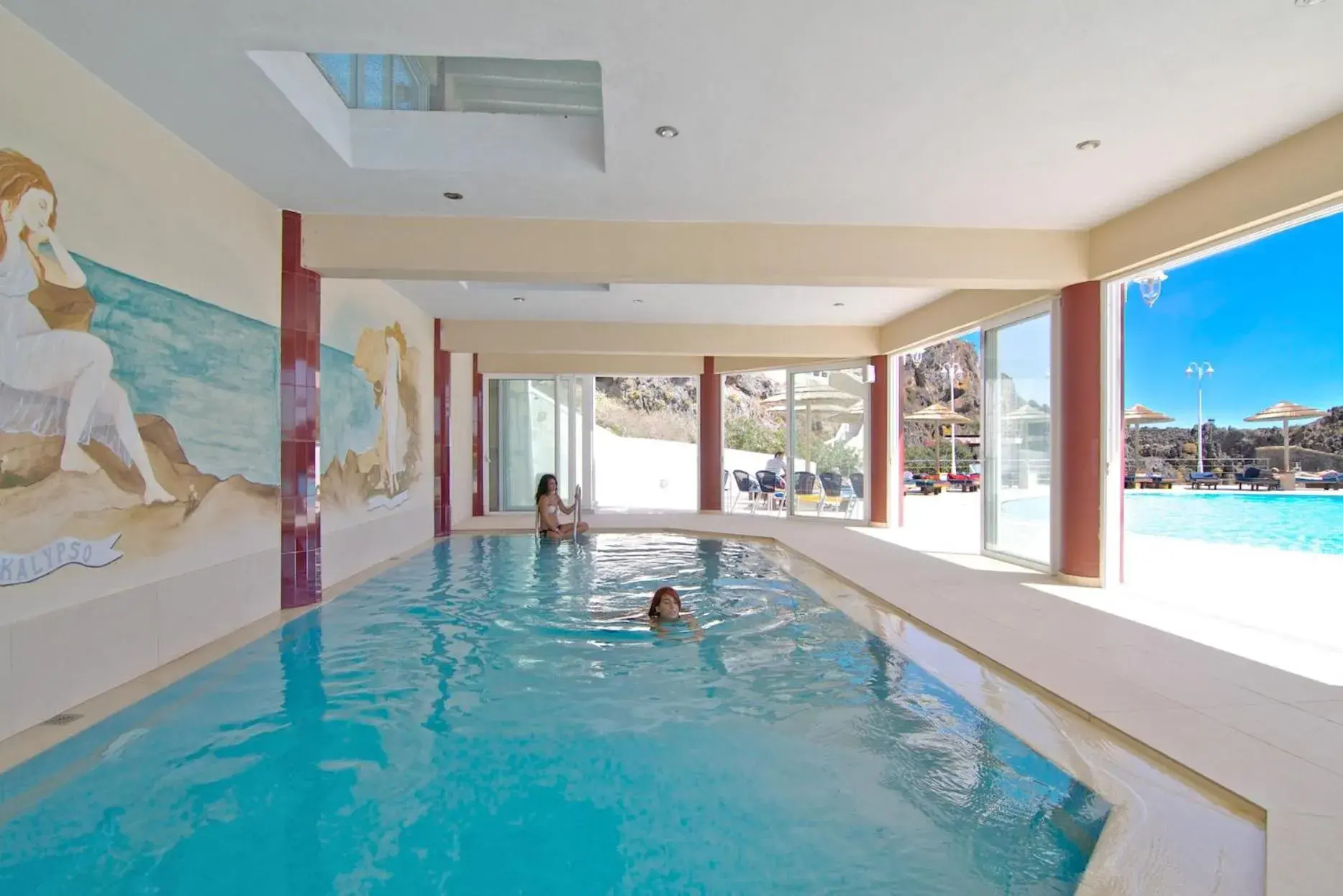 Swimming pool in Kalypso Cretan Village Resort & Spa Swimming pool in Kalypso Cretan Village Resort & Spa