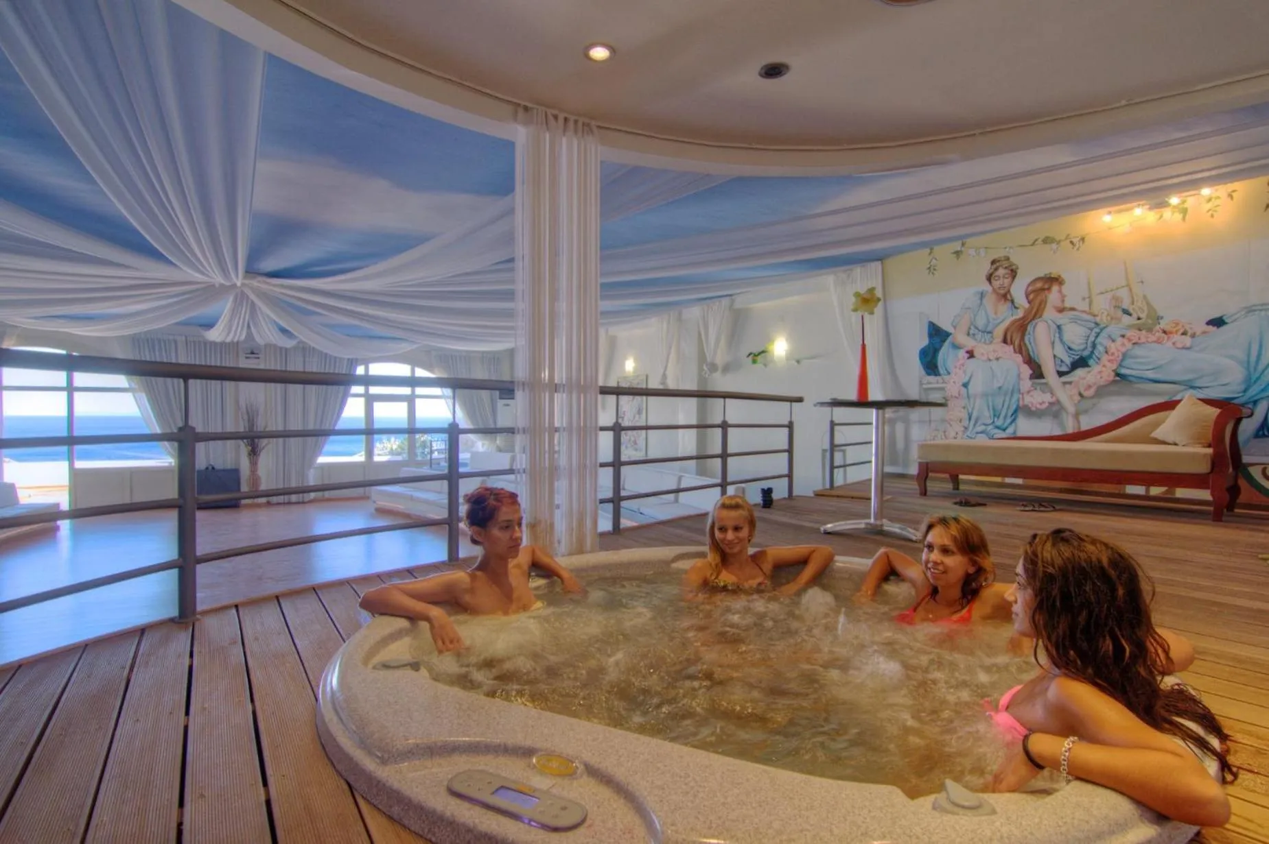 Hot Tub in Kalypso Cretan Village Resort &amp; Spa