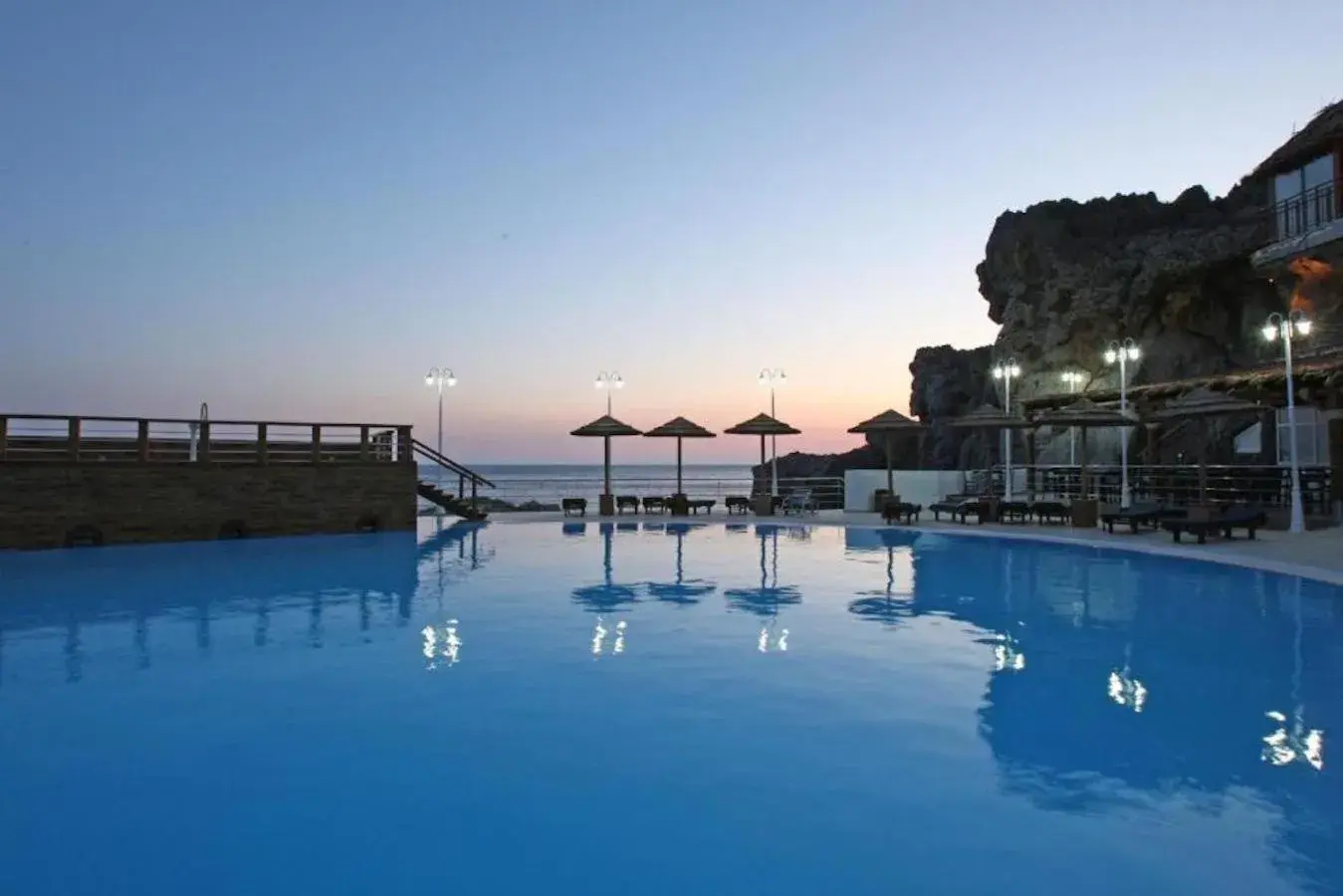 Sea view in Kalypso Cretan Village Resort & Spa Sea view in Kalypso Cretan Village Resort & Spa