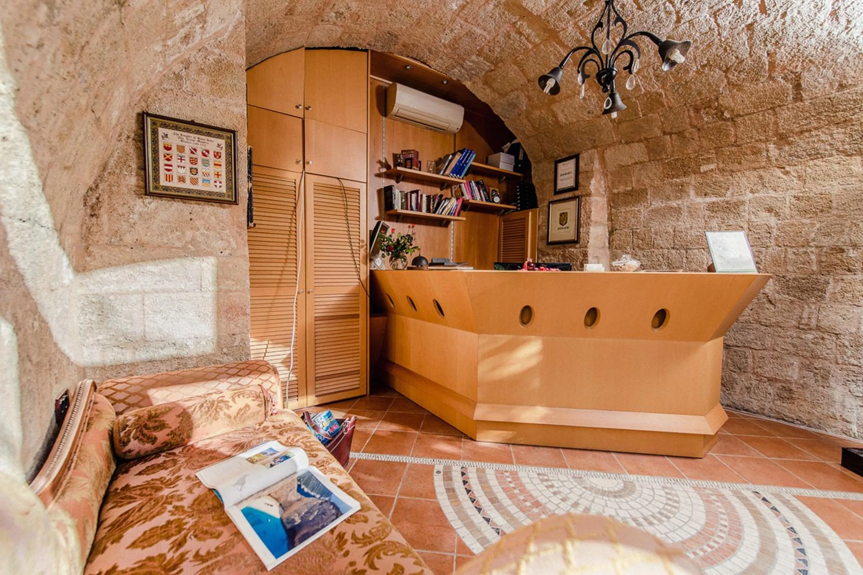 Lobby or reception in Avalon Boutique Hotel Rhodes