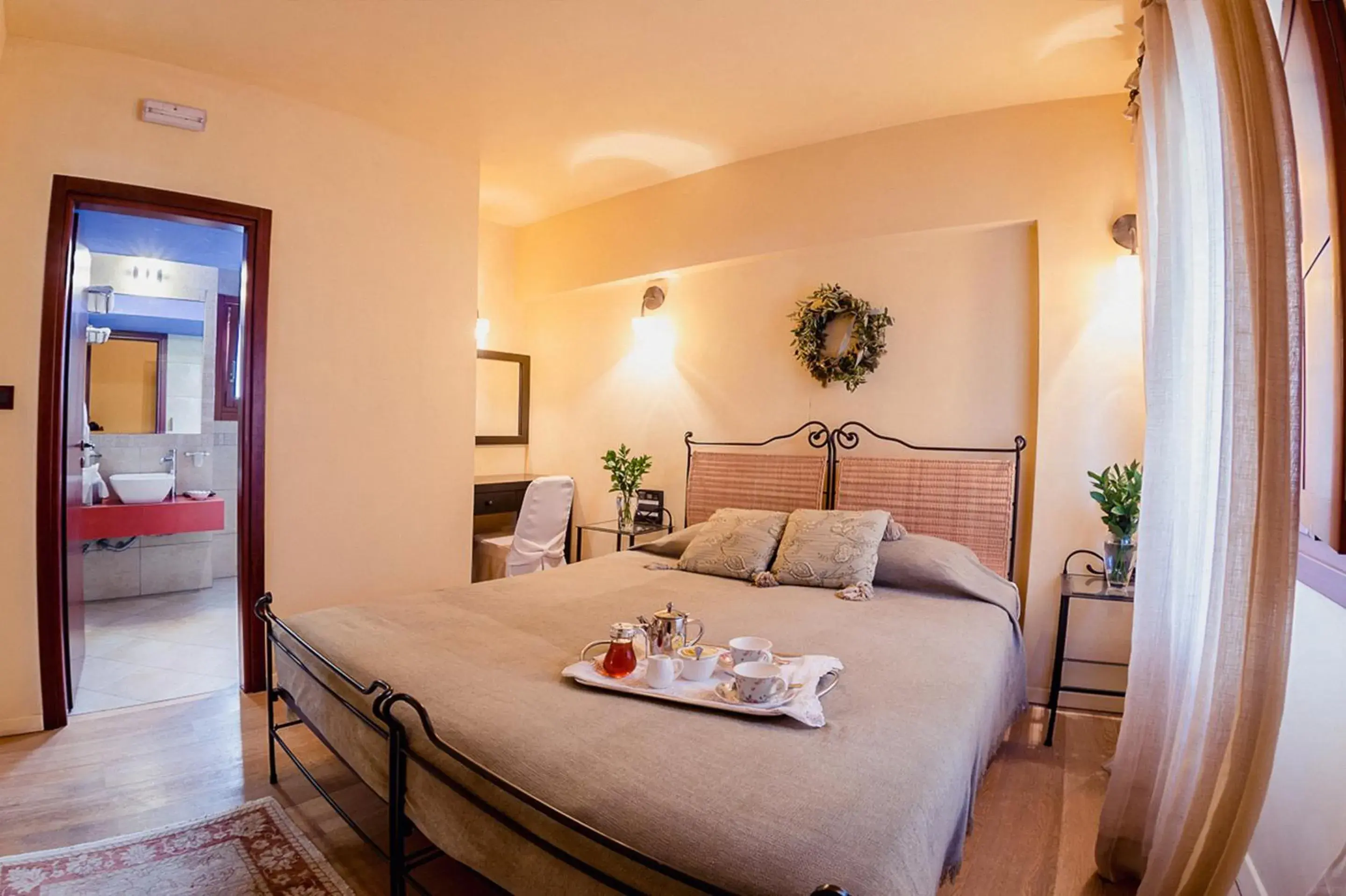 Bed in Avalon Boutique Hotel Rhodes Bed in Avalon Boutique Hotel Rhodes