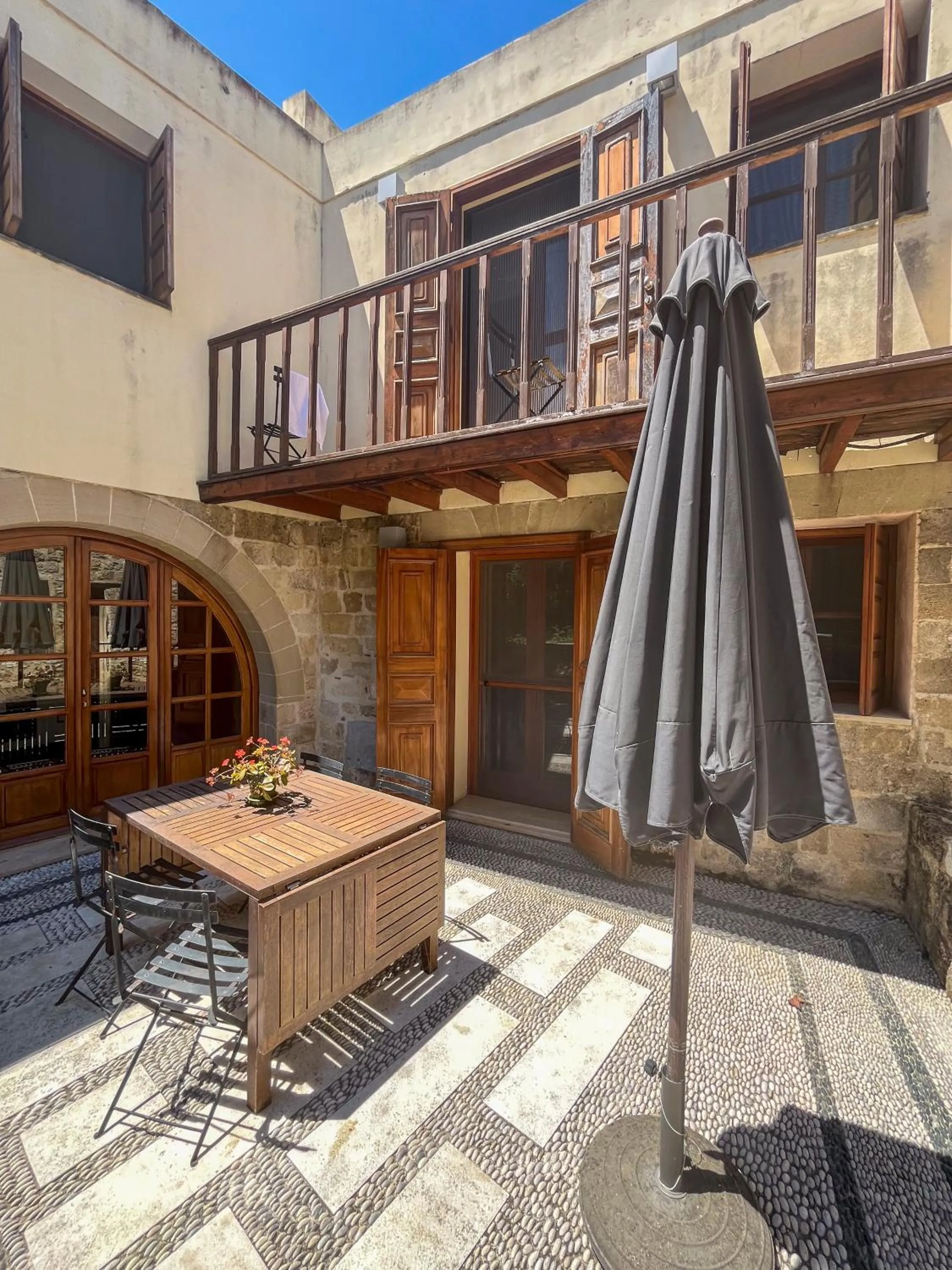 Patio in Avalon Boutique Hotel Rhodes