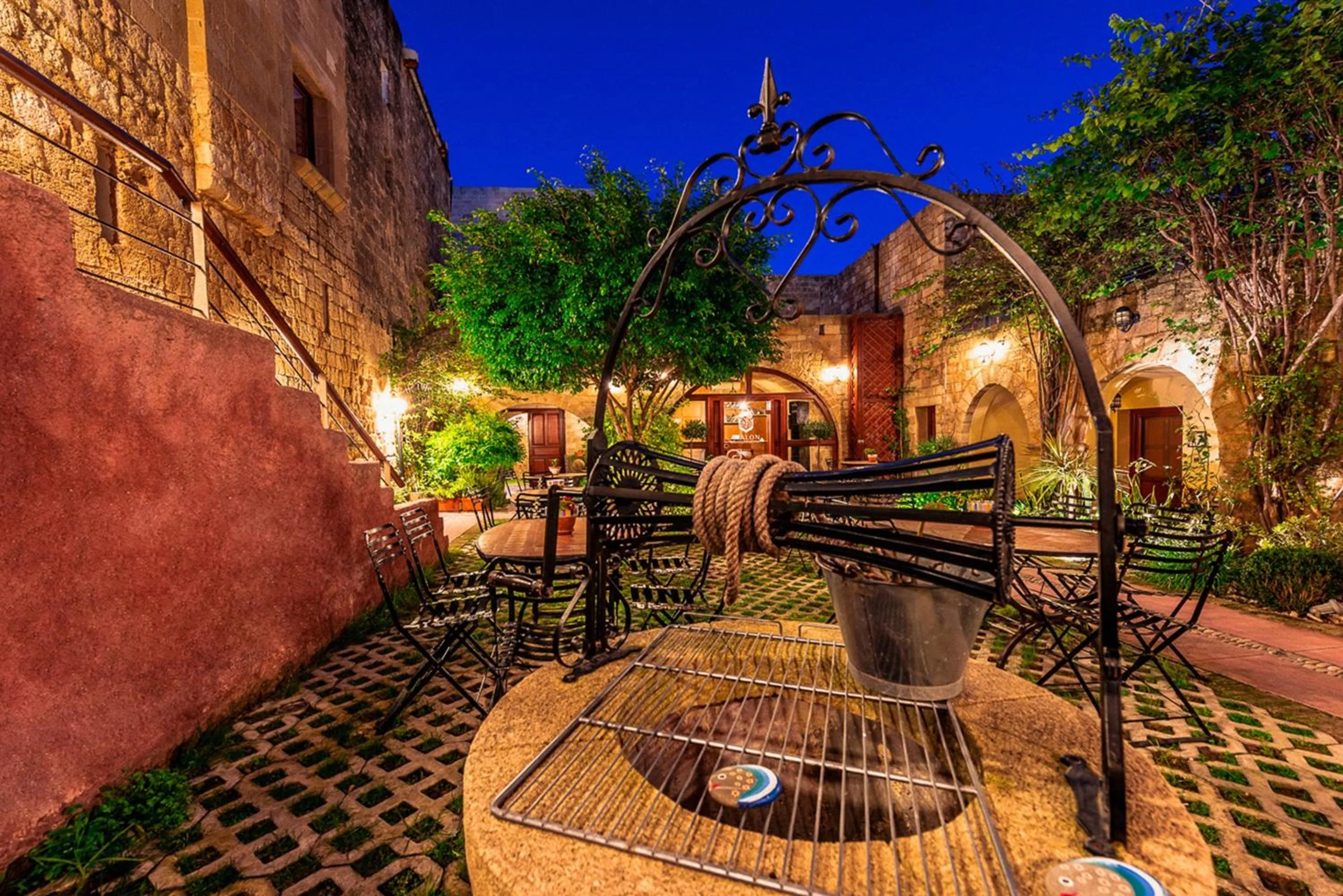 Seating area in Avalon Boutique Hotel Rhodes