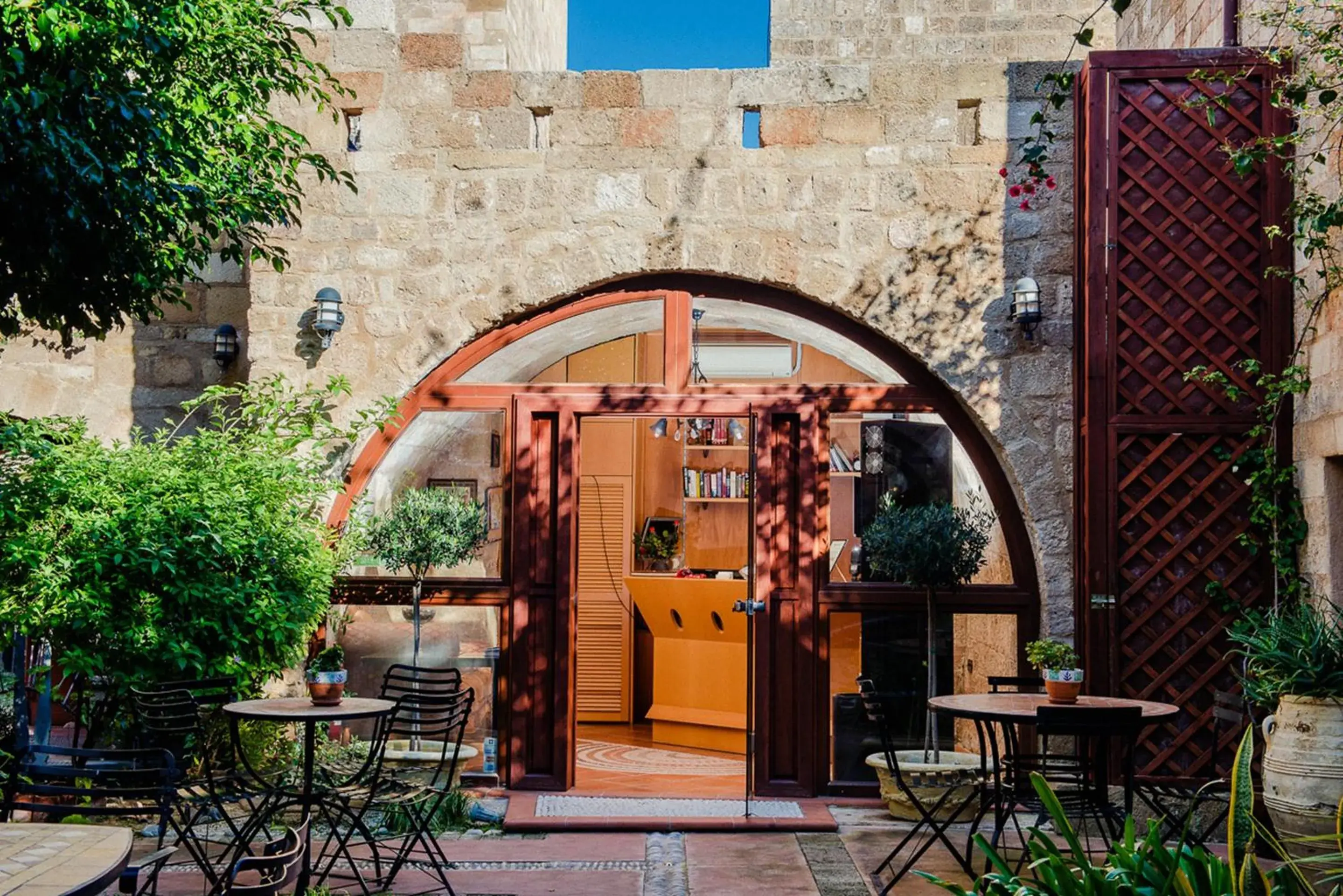 Lobby or reception in Avalon Boutique Hotel Rhodes Lobby or reception in Avalon Boutique Hotel Rhodes