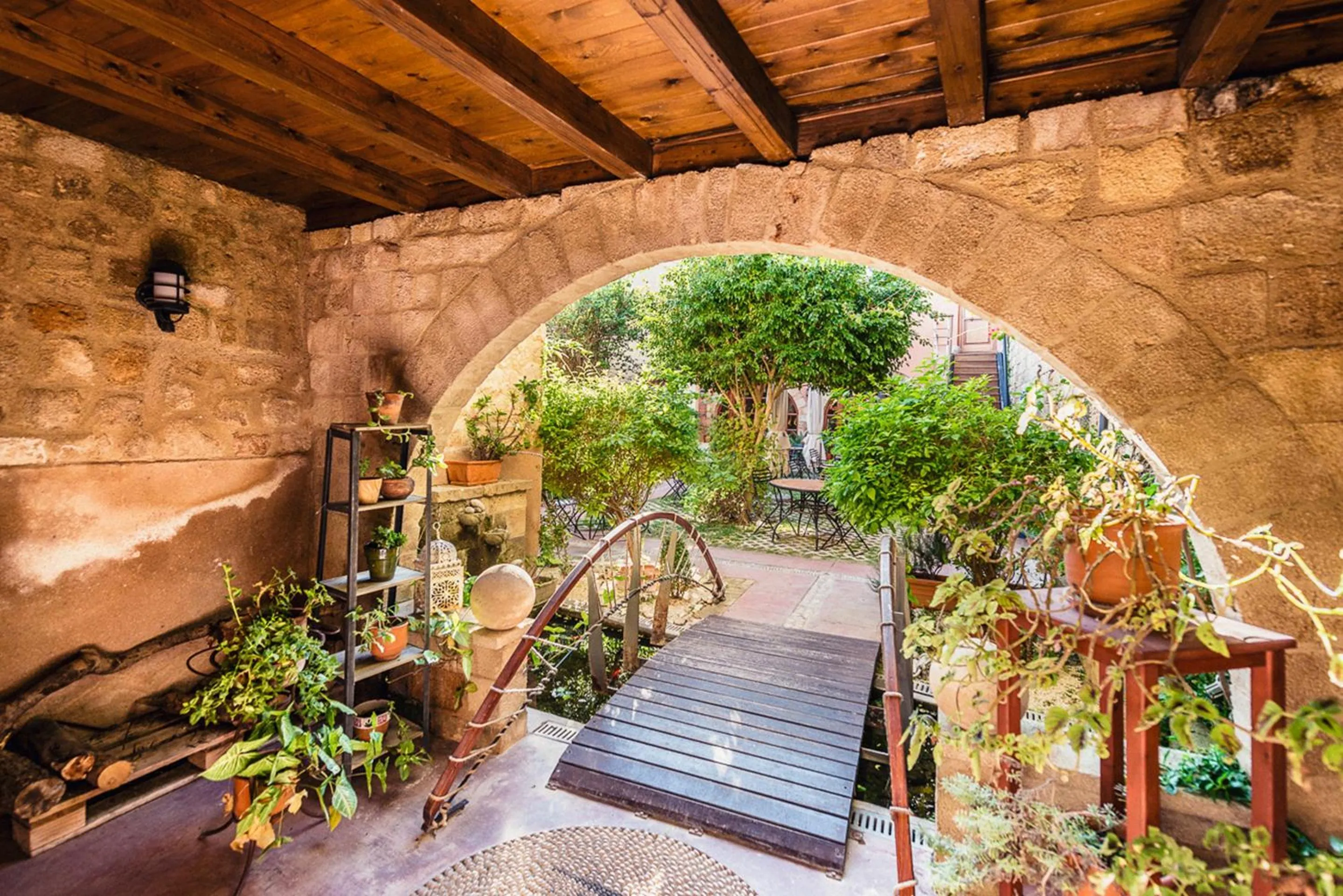 Property building in Avalon Boutique Hotel Rhodes