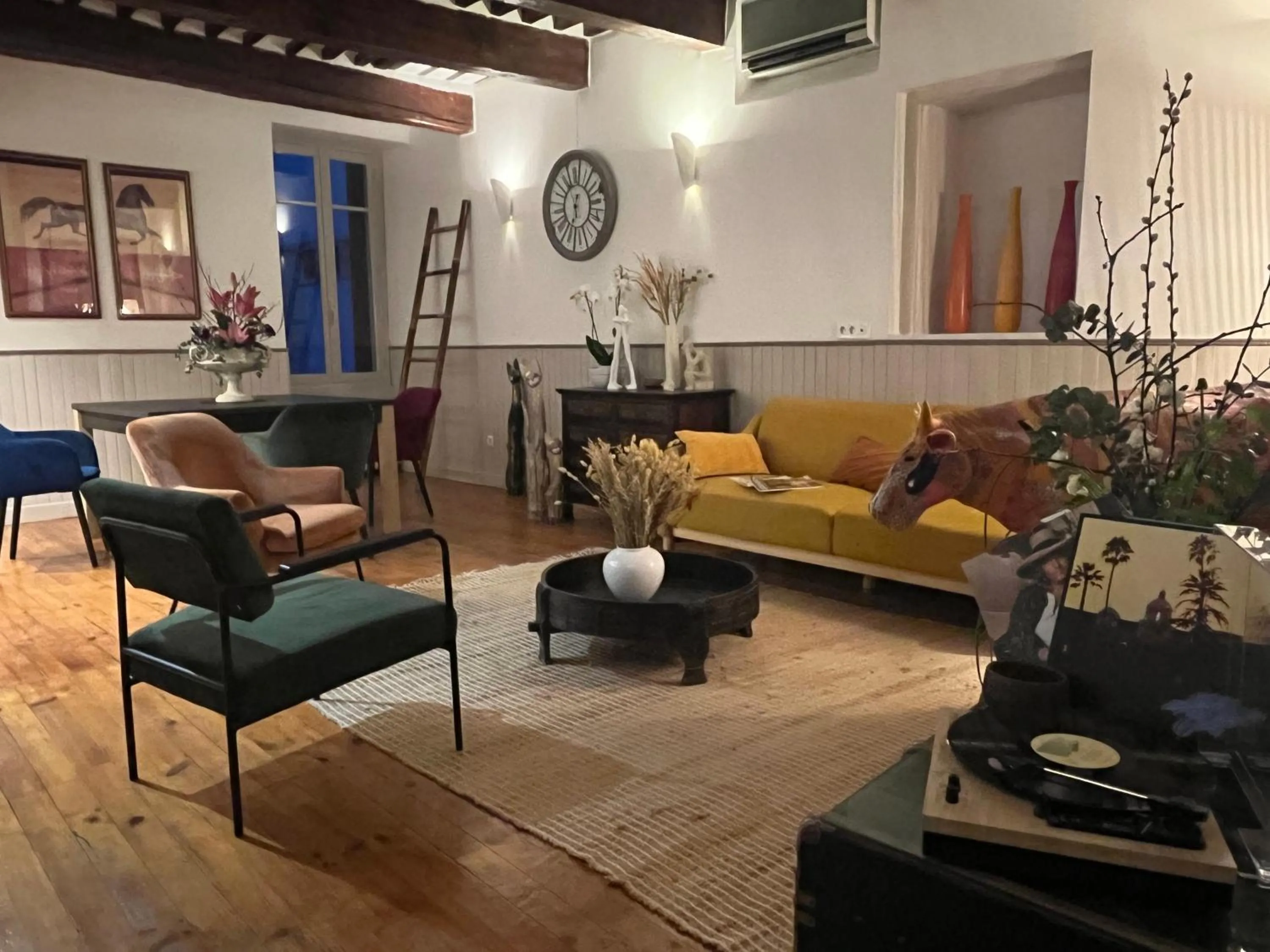 Living room in Le Clos d'Orange - Hotel & ville de Provence