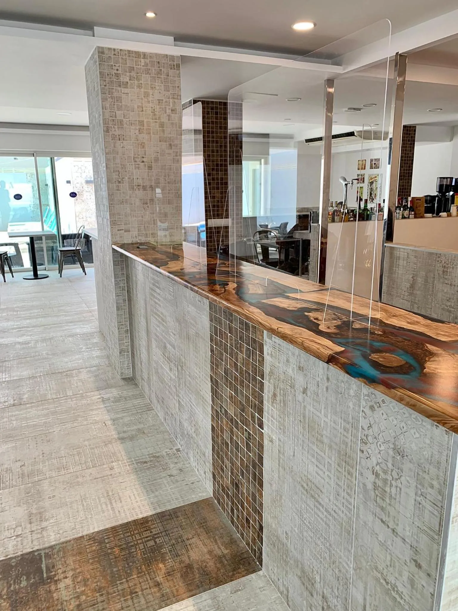 Lobby or reception in Hostal Rosalia