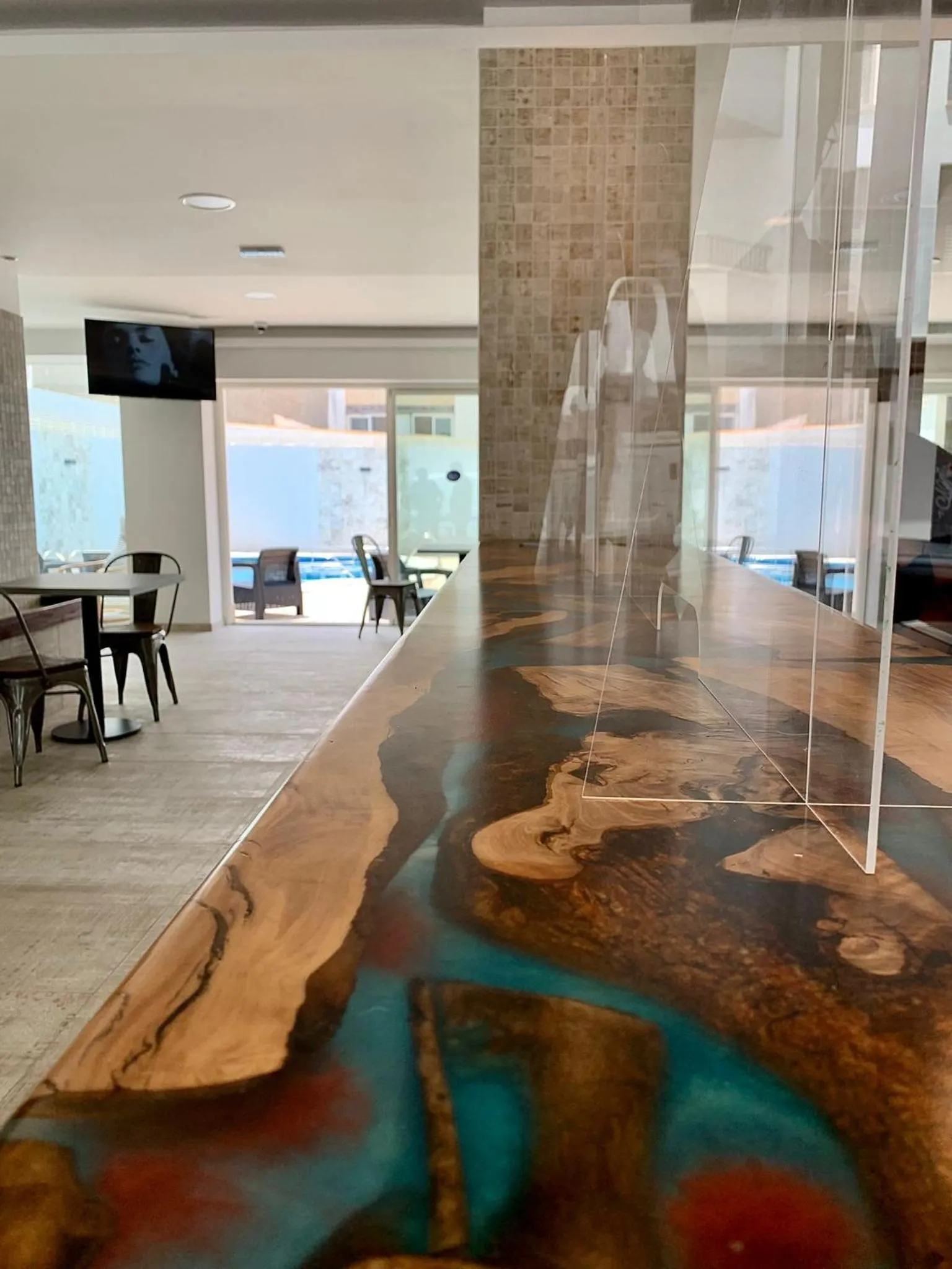 Lobby or reception in Hostal Rosalia