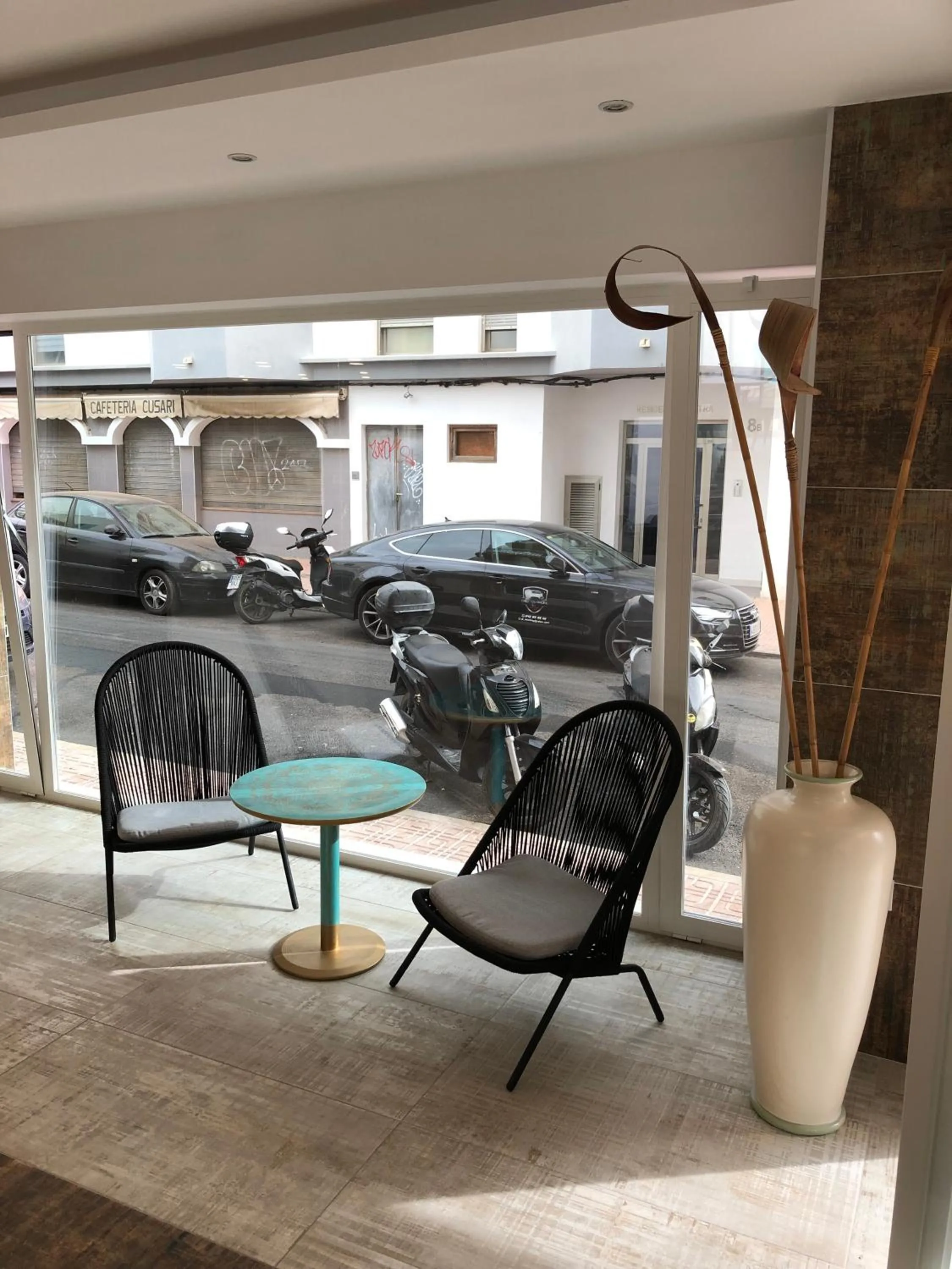 Lobby or reception in Hostal Rosalia