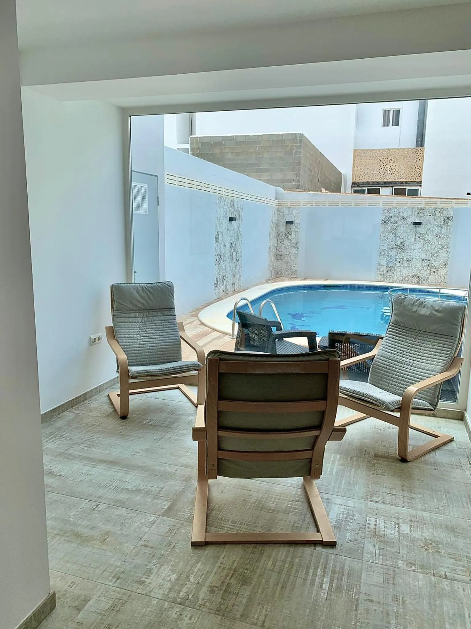 Patio in Hostal Rosalia