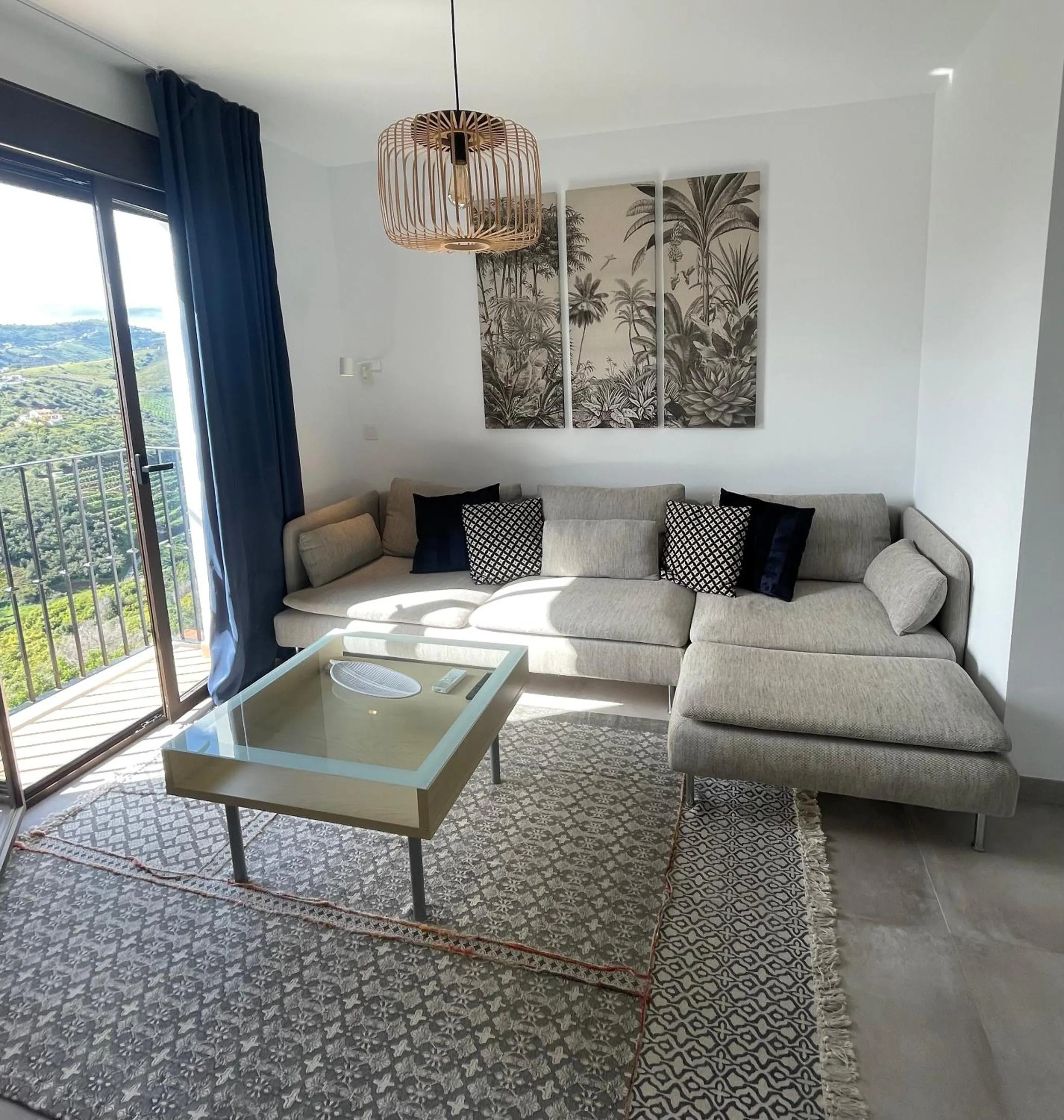 Living room in Vista DIMAS 03 , Frigiliana