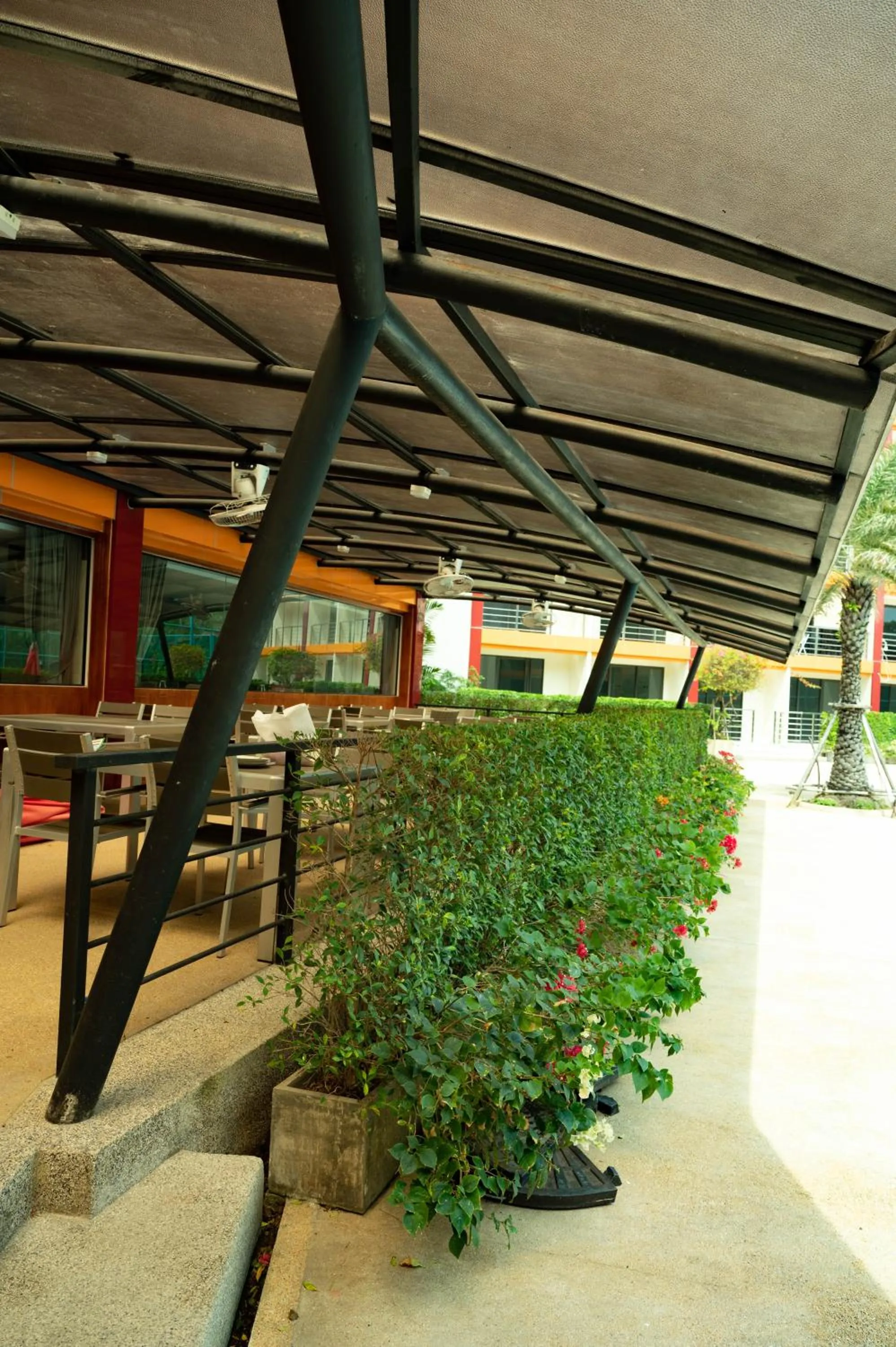 Patio in 777 Beach Condo Phuket