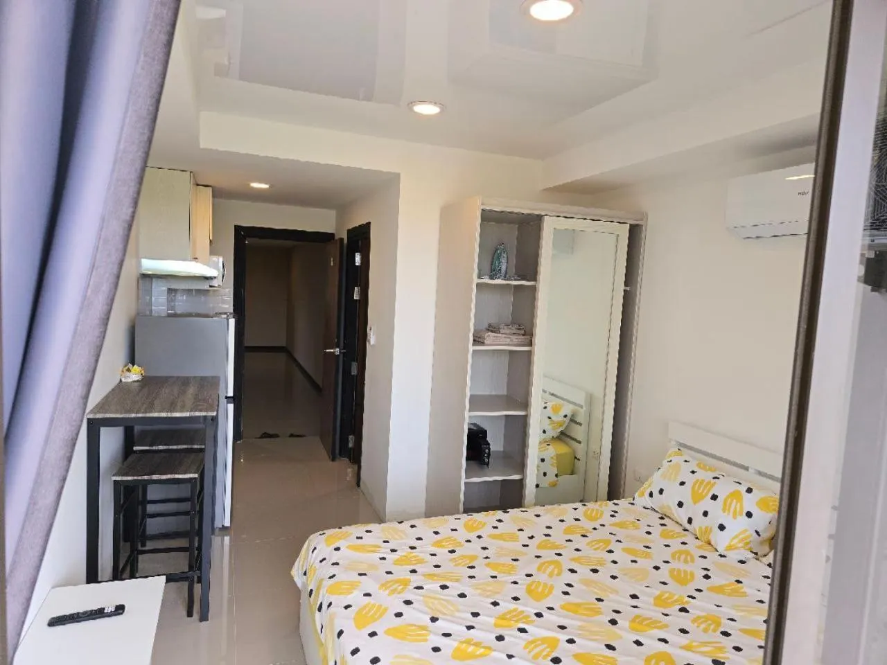 Bed in 777 Beach Condo Phuket