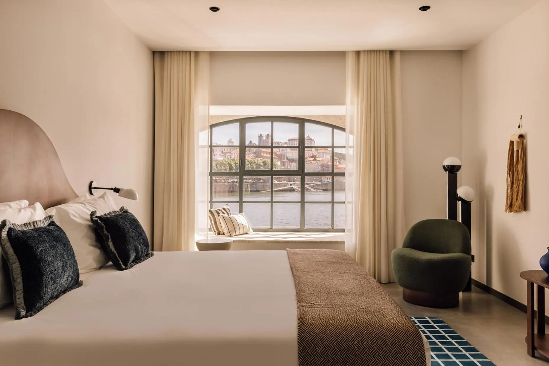 River view, Bed in The Rebello Hotel & Spa - Small Luxury Hotels Of The World