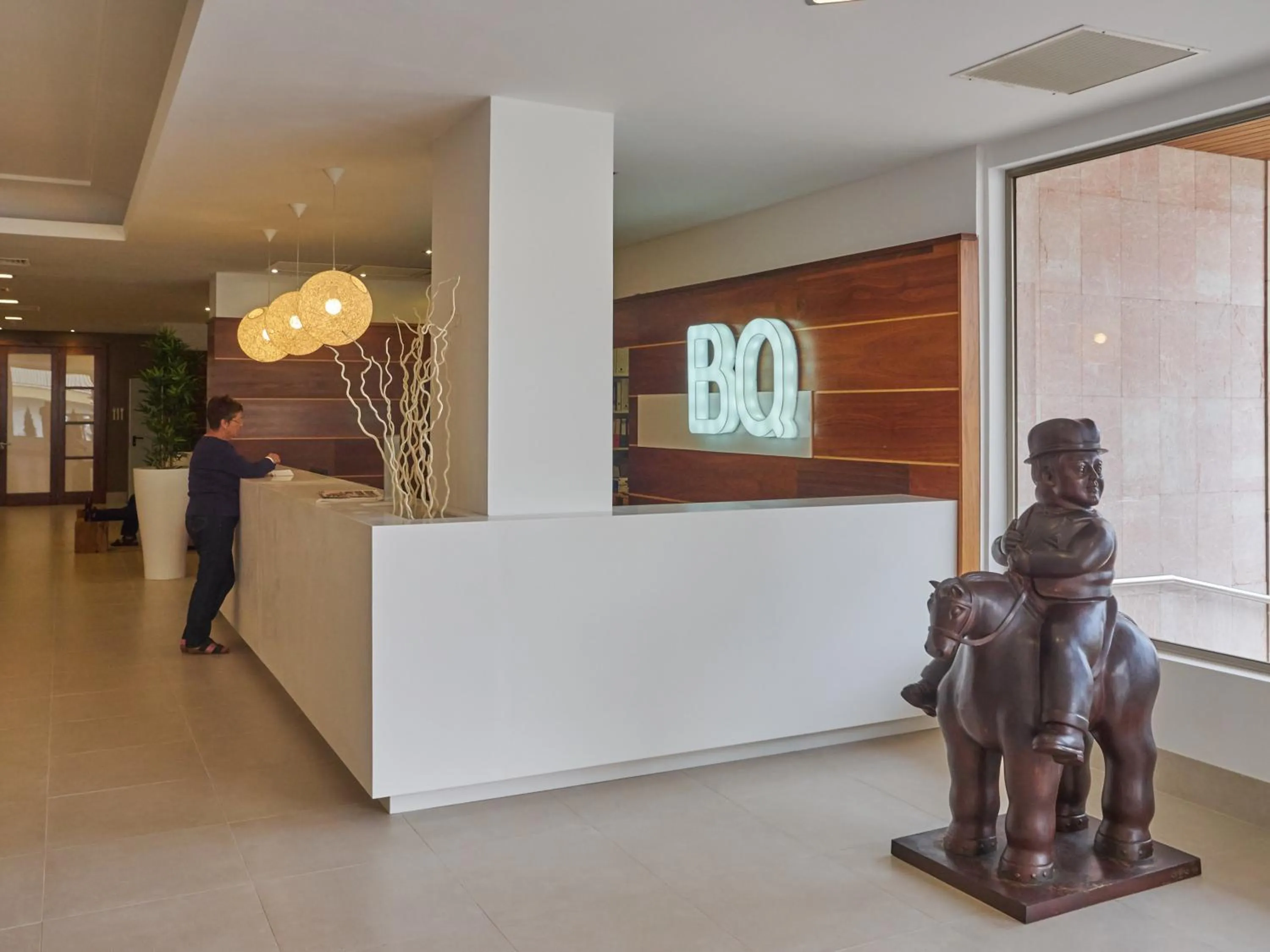 Lobby or reception in BQ Can Picafort Hotel