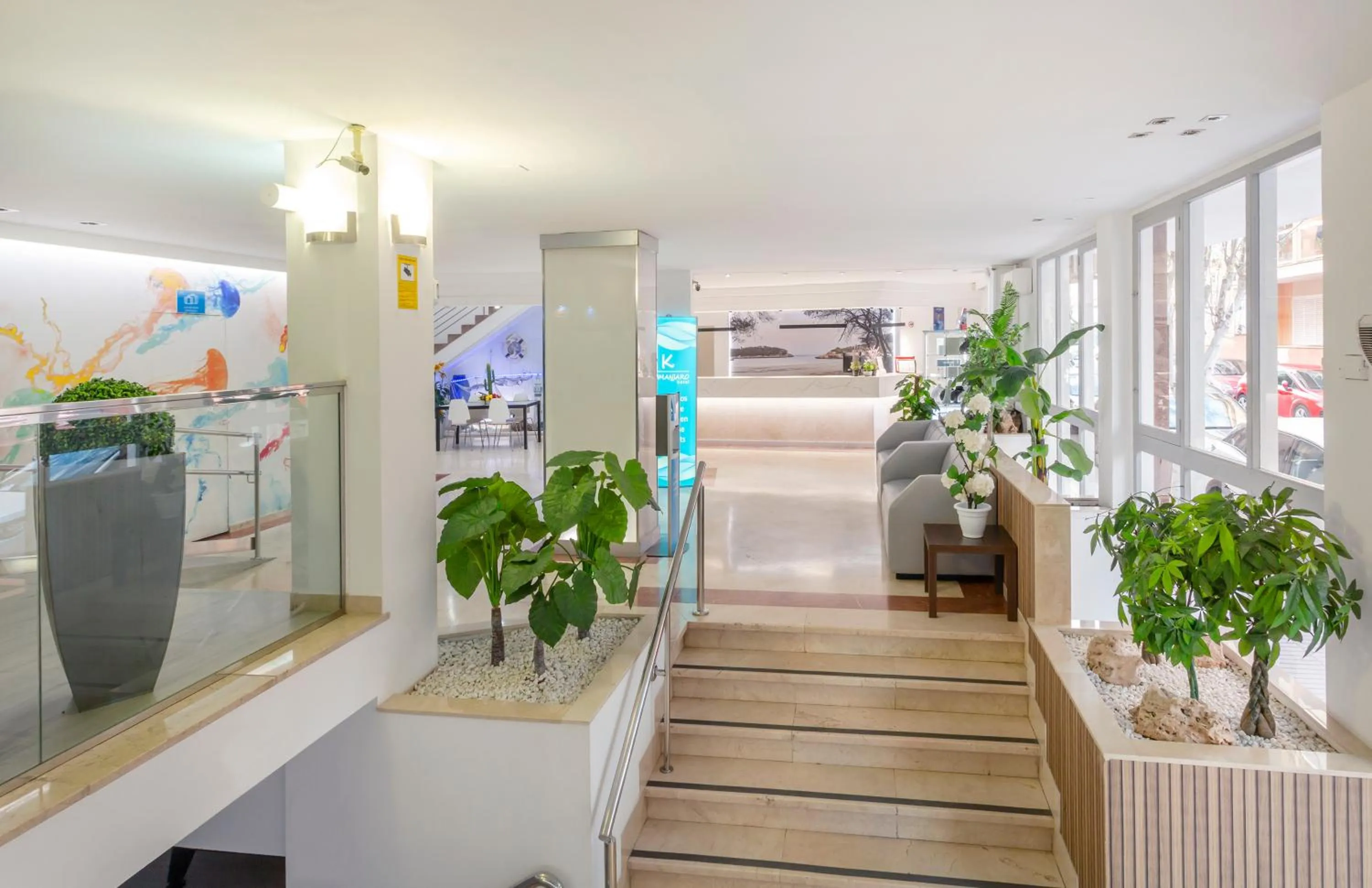 Lobby or reception in Hotel Kilimanjaro