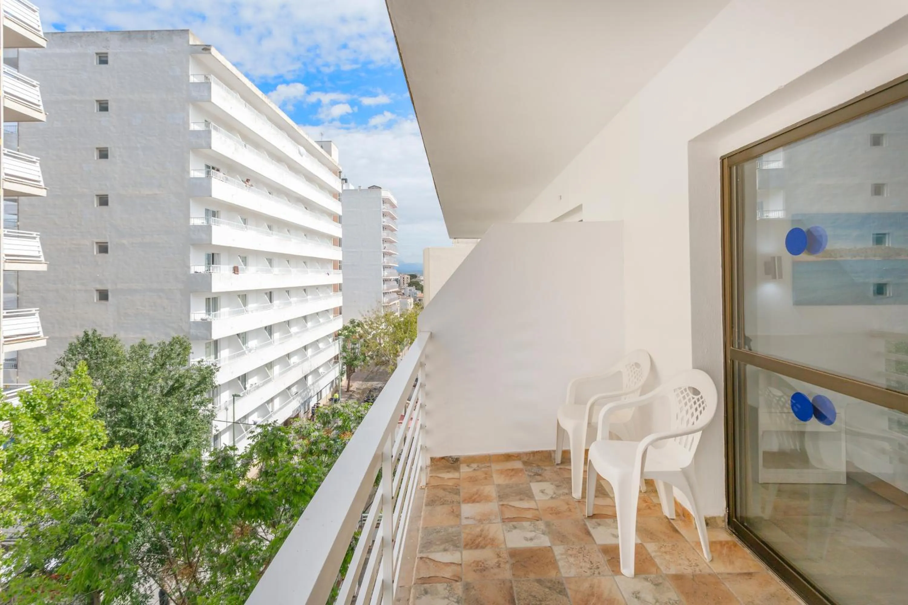 Balcony/Terrace in Hotel Kilimanjaro