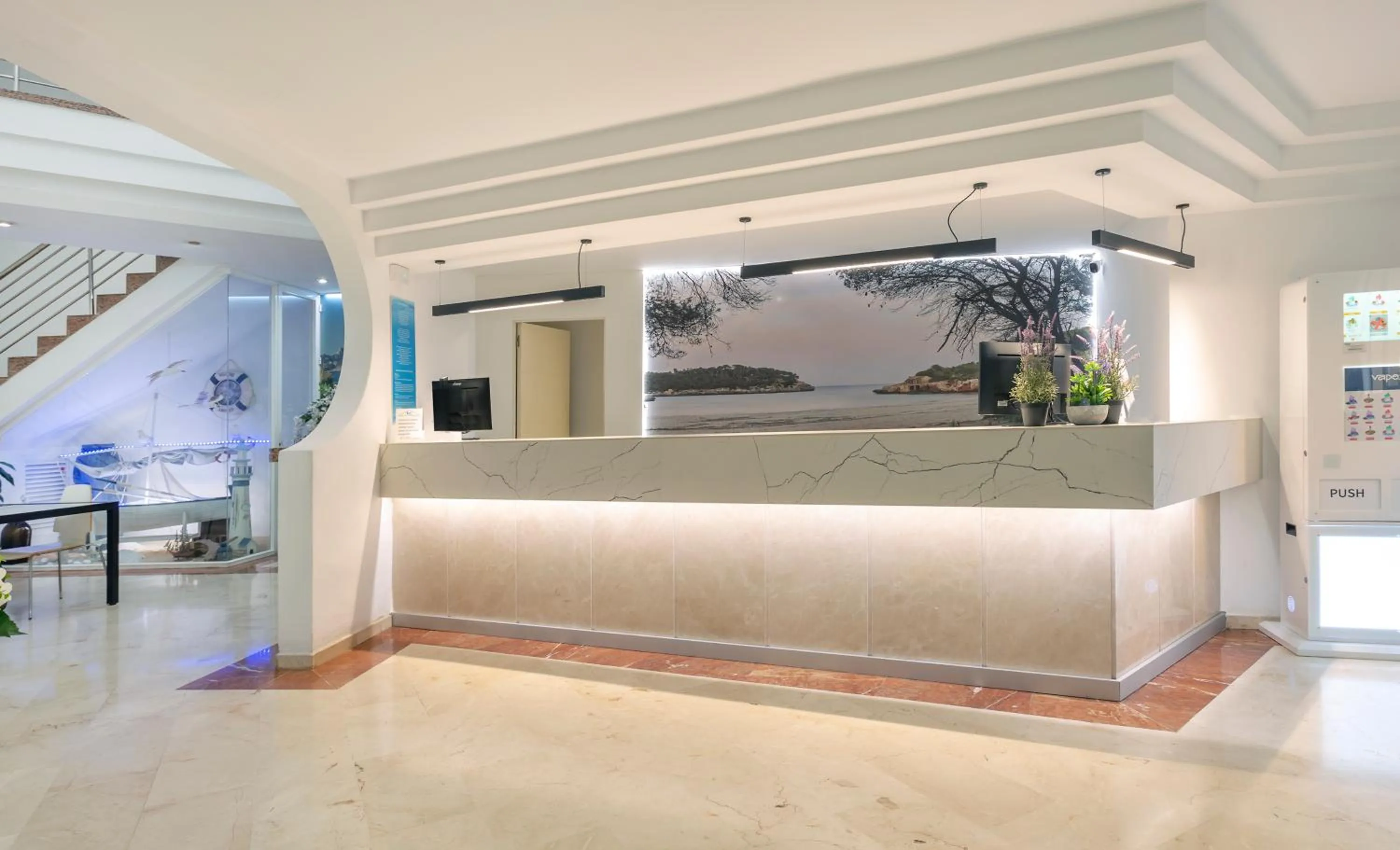 Lobby or reception in Hotel Kilimanjaro