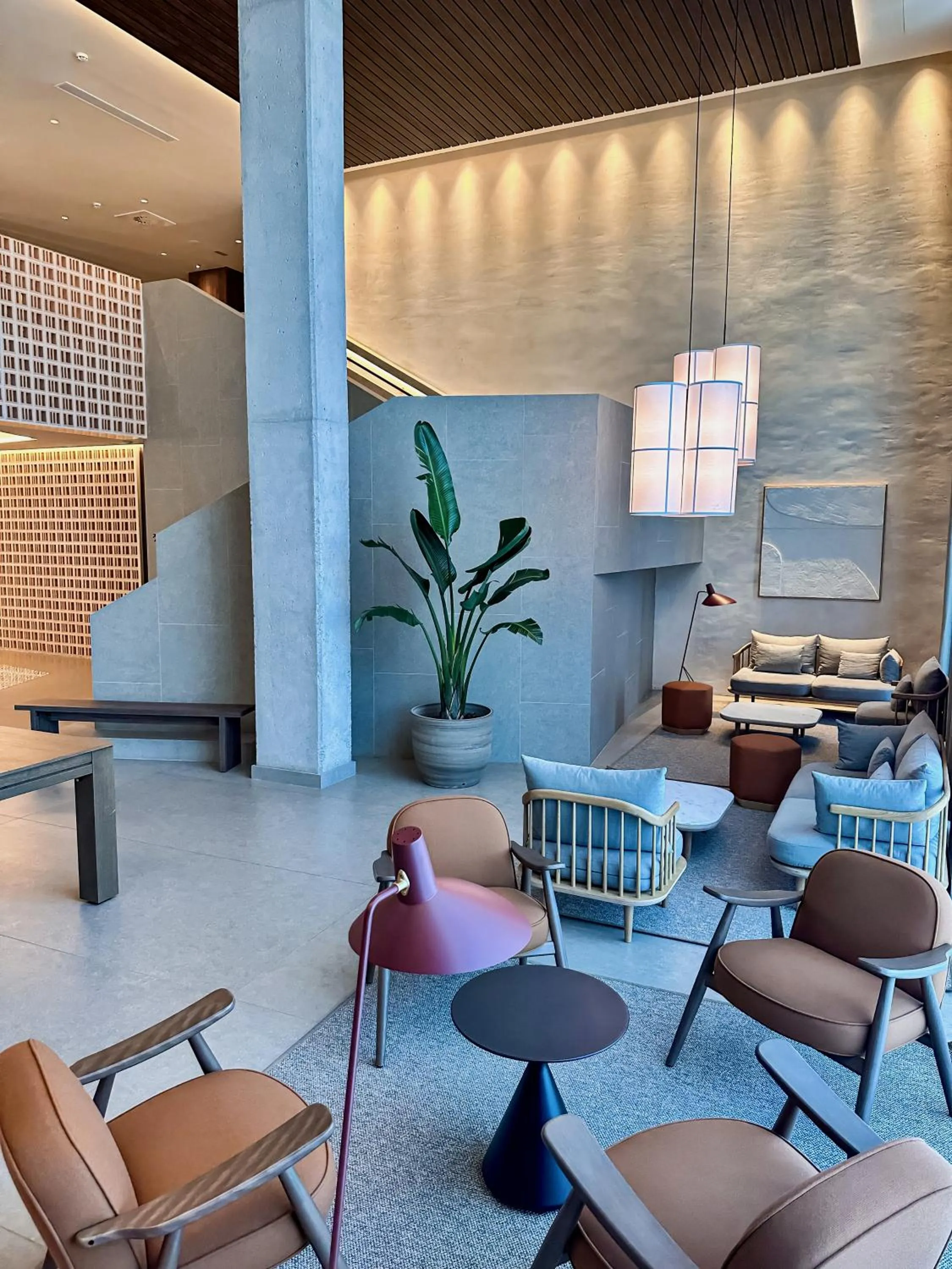 Lobby or reception in Silken Platja d'Aro