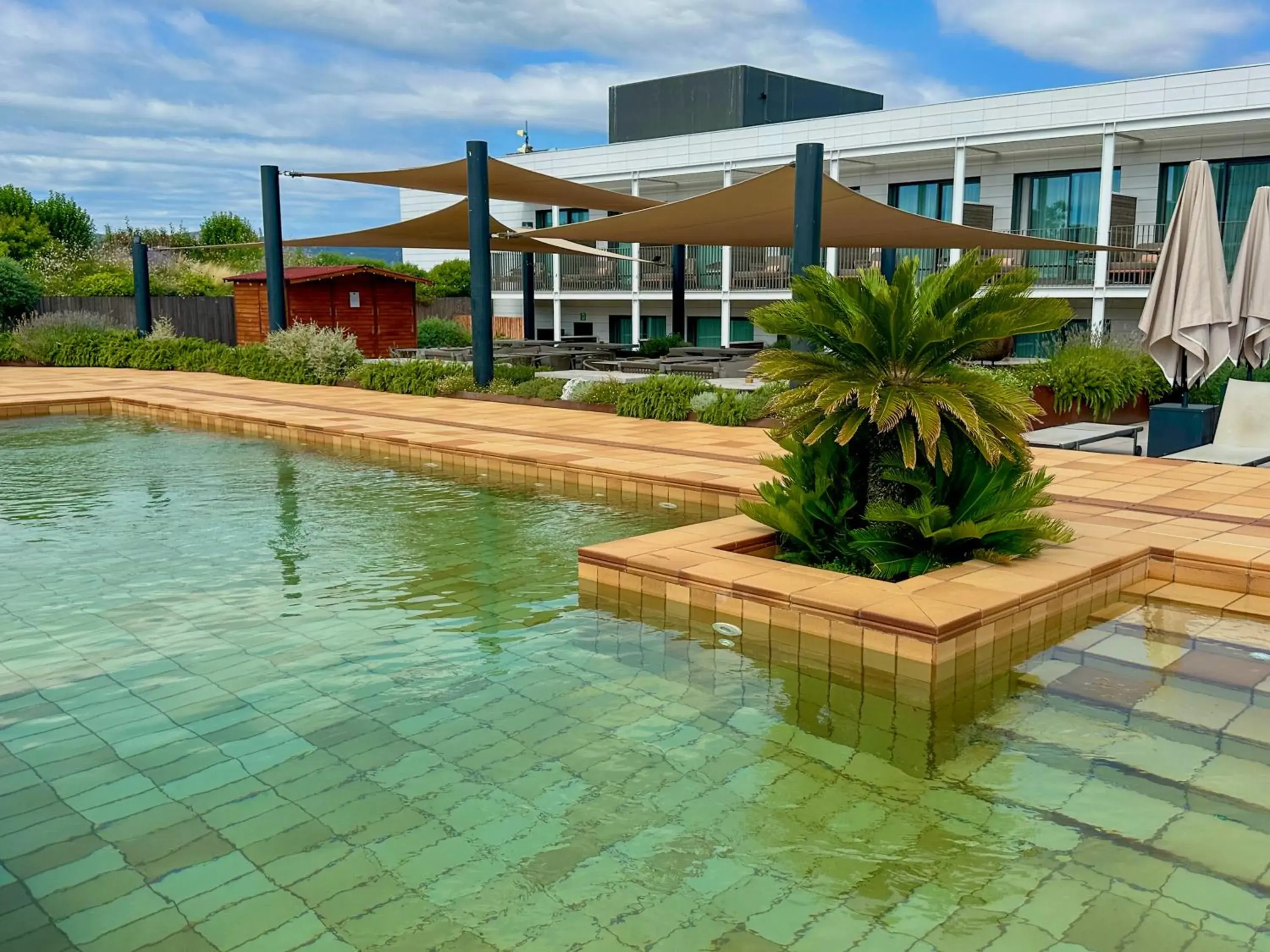 Swimming pool in Silken Platja d'Aro Swimming pool in Silken Platja d'Aro