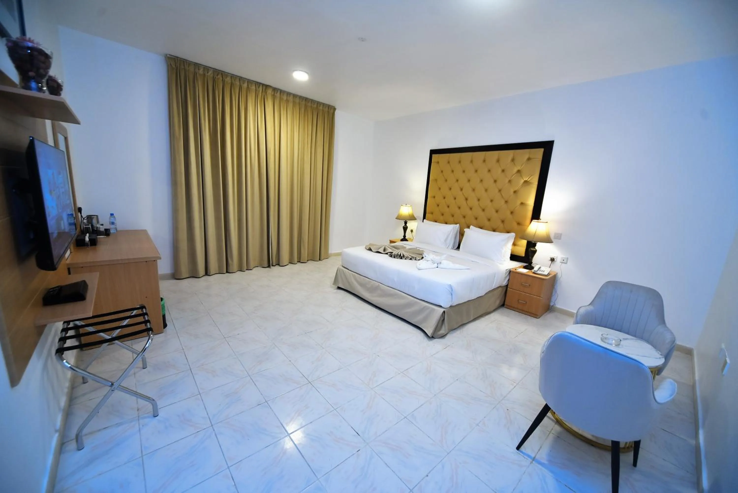 Bedroom, Bed in Alain Hotel Apartments Ajman