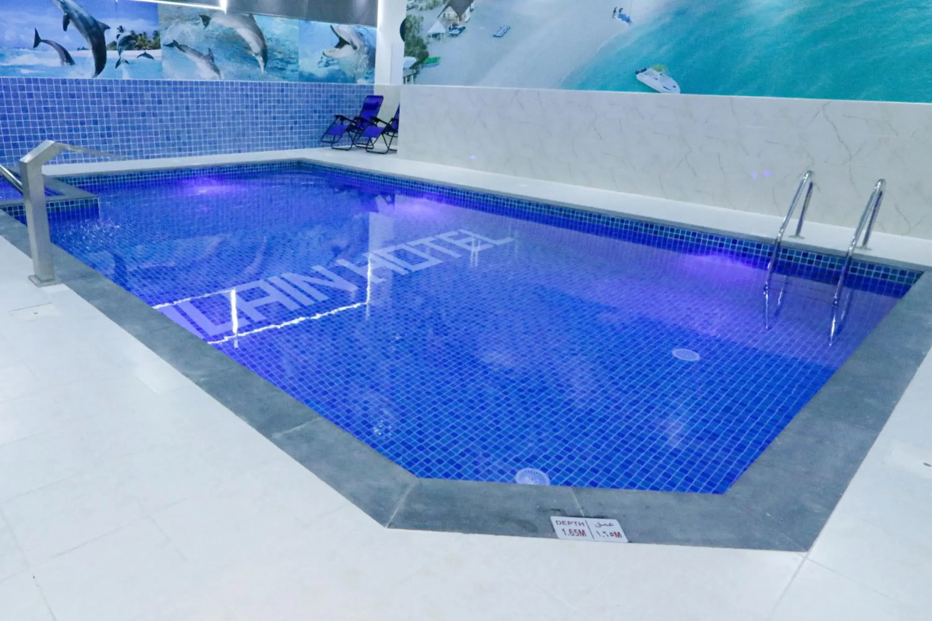 Pool view in Alain Hotel Apartments Ajman Pool view in Alain Hotel Apartments Ajman