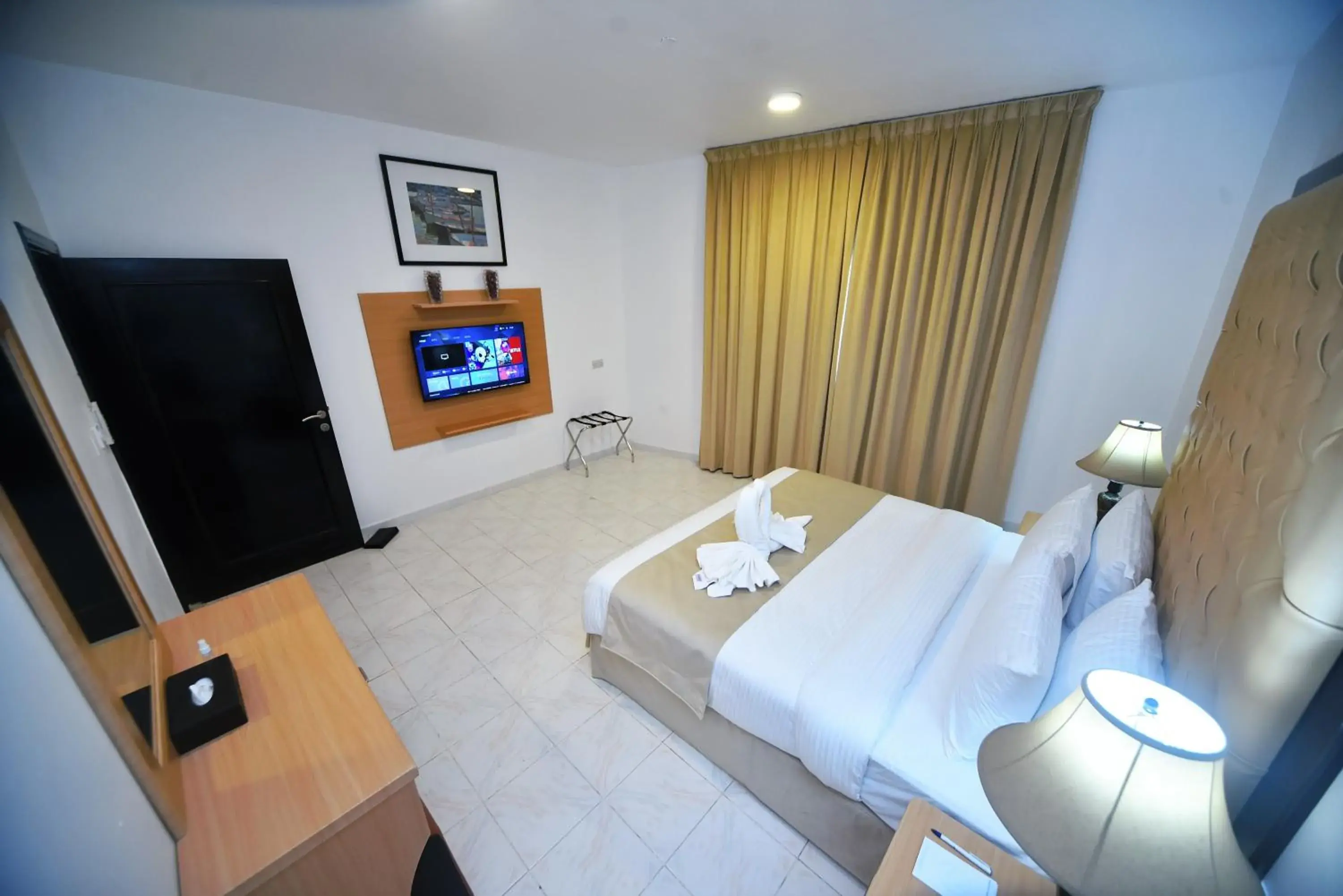 Bed in Alain Hotel Apartments Ajman Bed in Alain Hotel Apartments Ajman