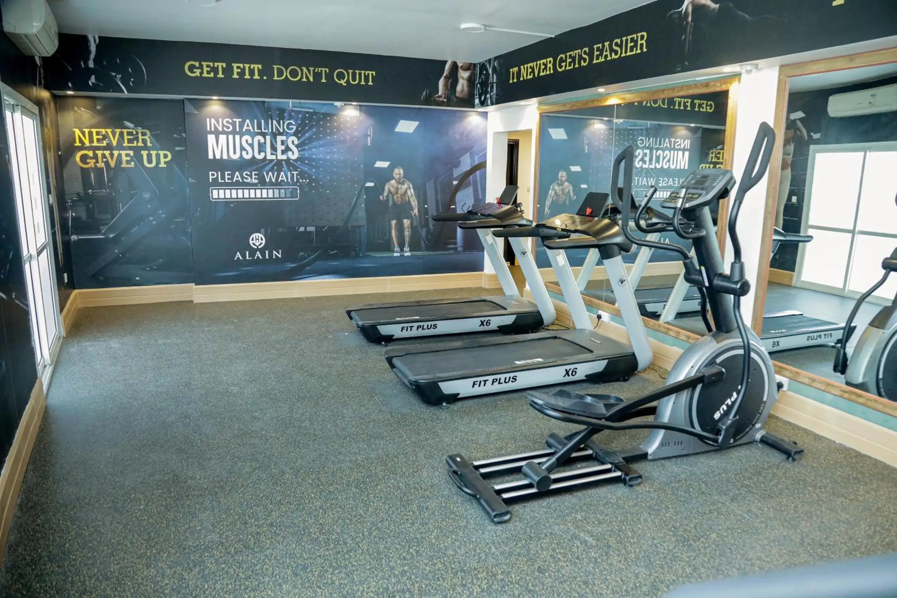 Fitness centre/facilities in Alain Hotel Apartments Ajman Fitness centre/facilities in Alain Hotel Apartments Ajman