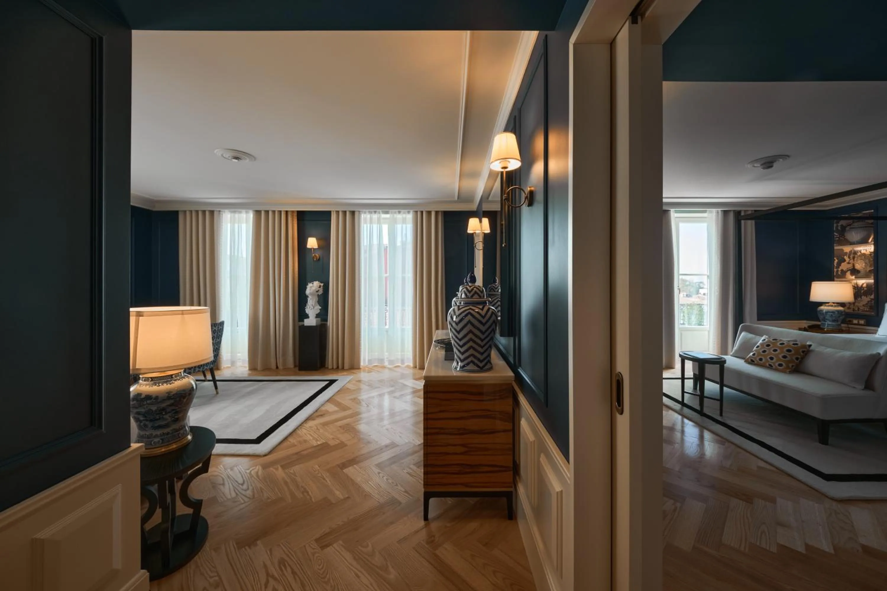 Bed in GA Palace Hotel & Spa, a XIXth-Century Villa