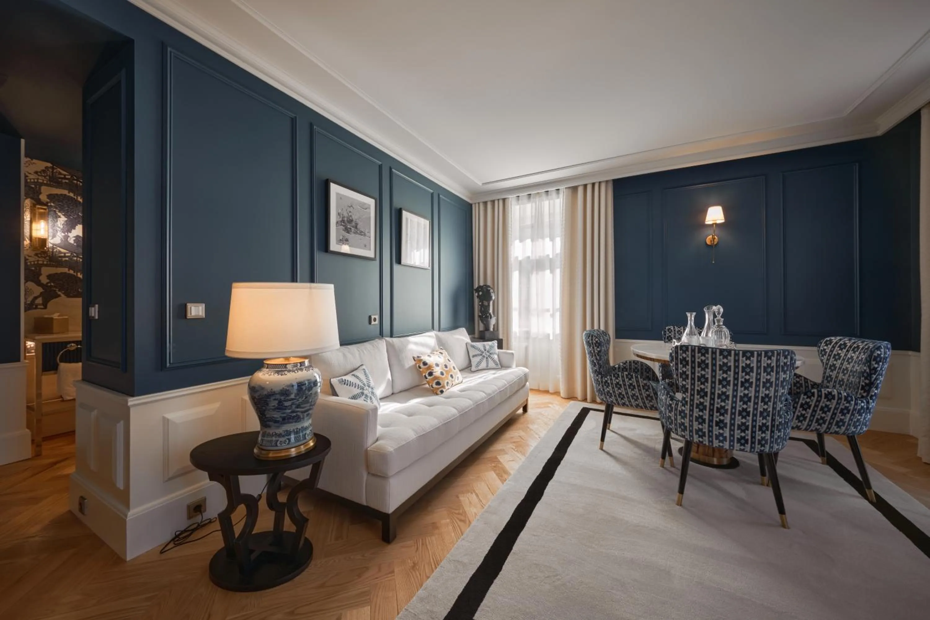 Living room in GA Palace Hotel & Spa, a XIXth-Century Villa