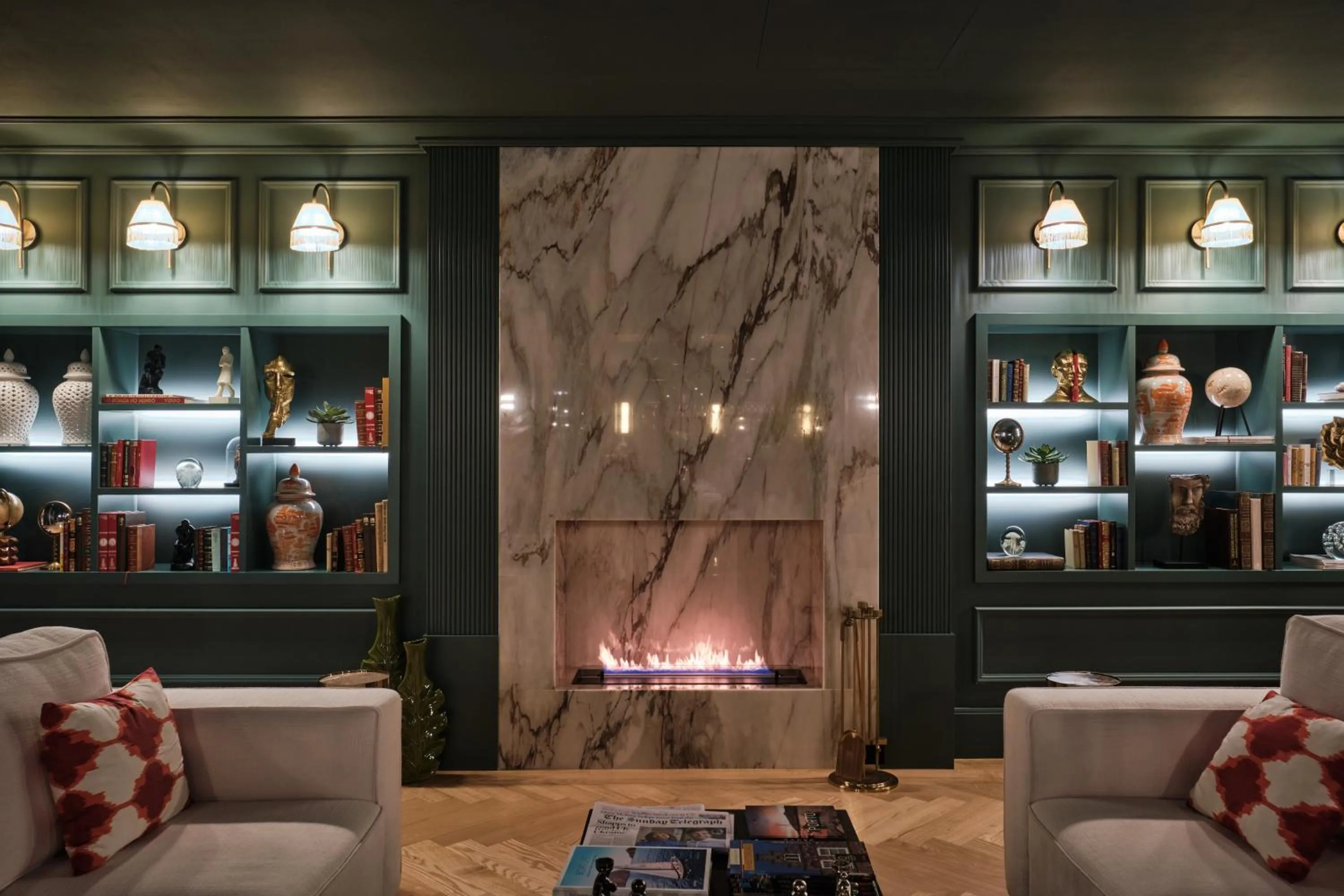 Living room in GA Palace Hotel & Spa, a XIXth-Century Villa