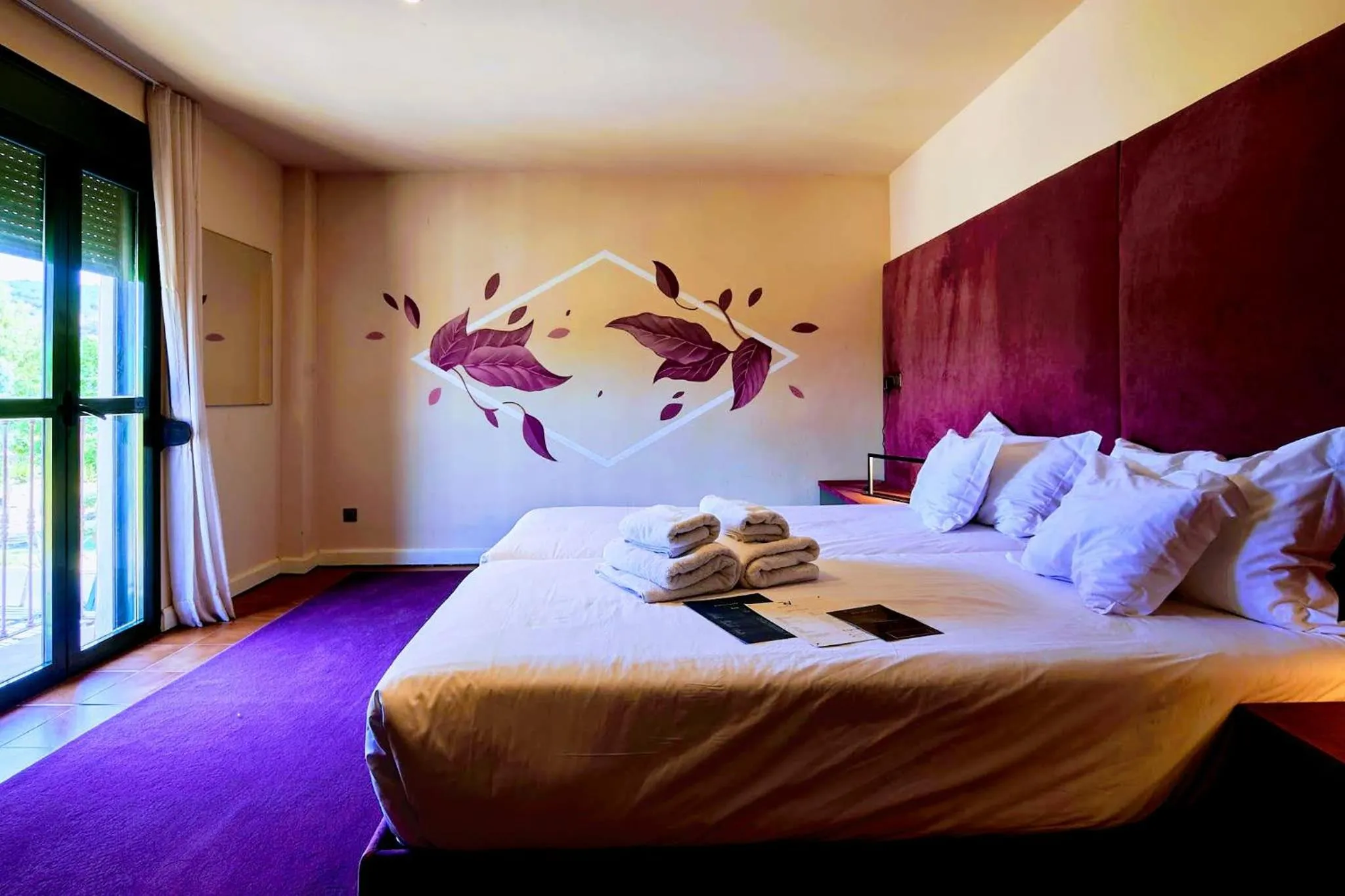 Bed in Hotel Ronda Valley