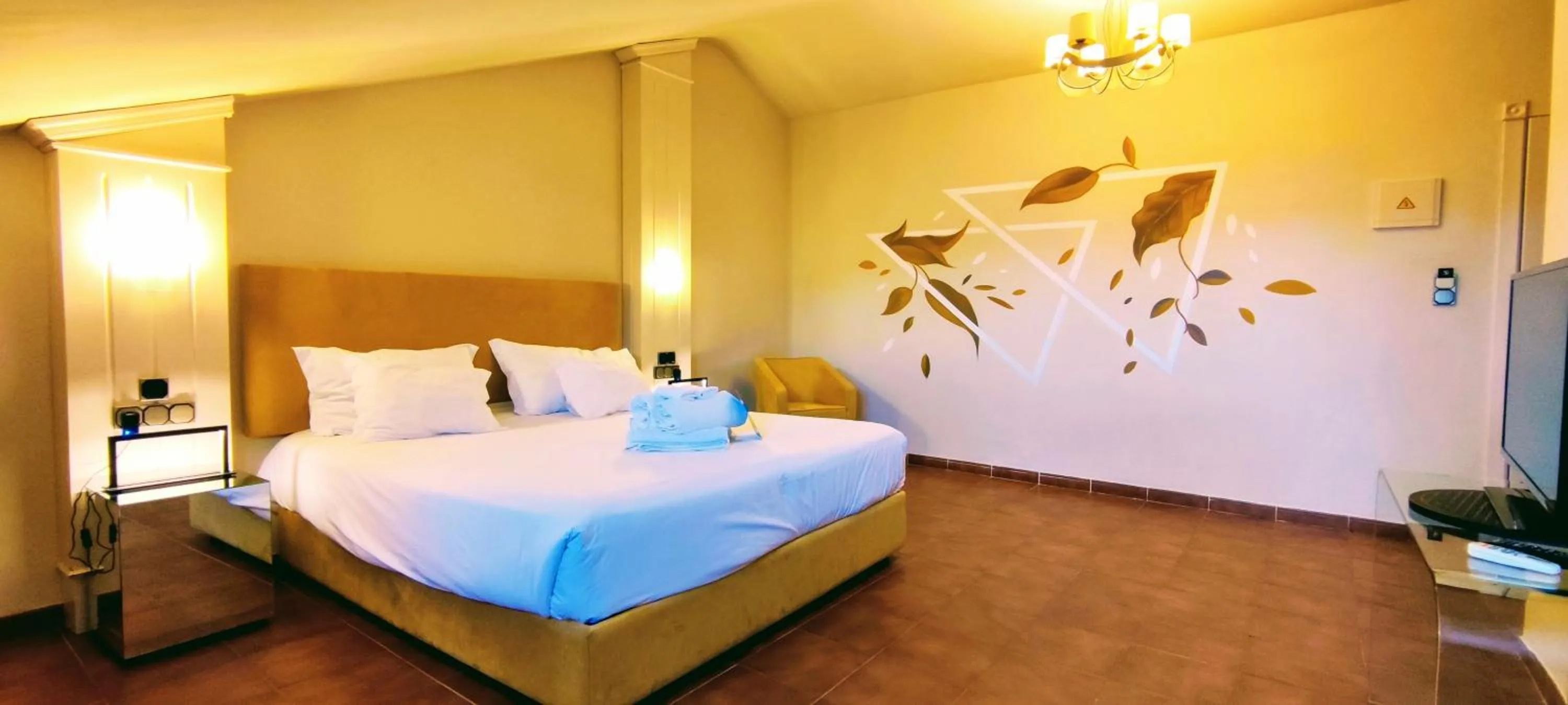 Bedroom, Bed in Hotel Ronda Valley