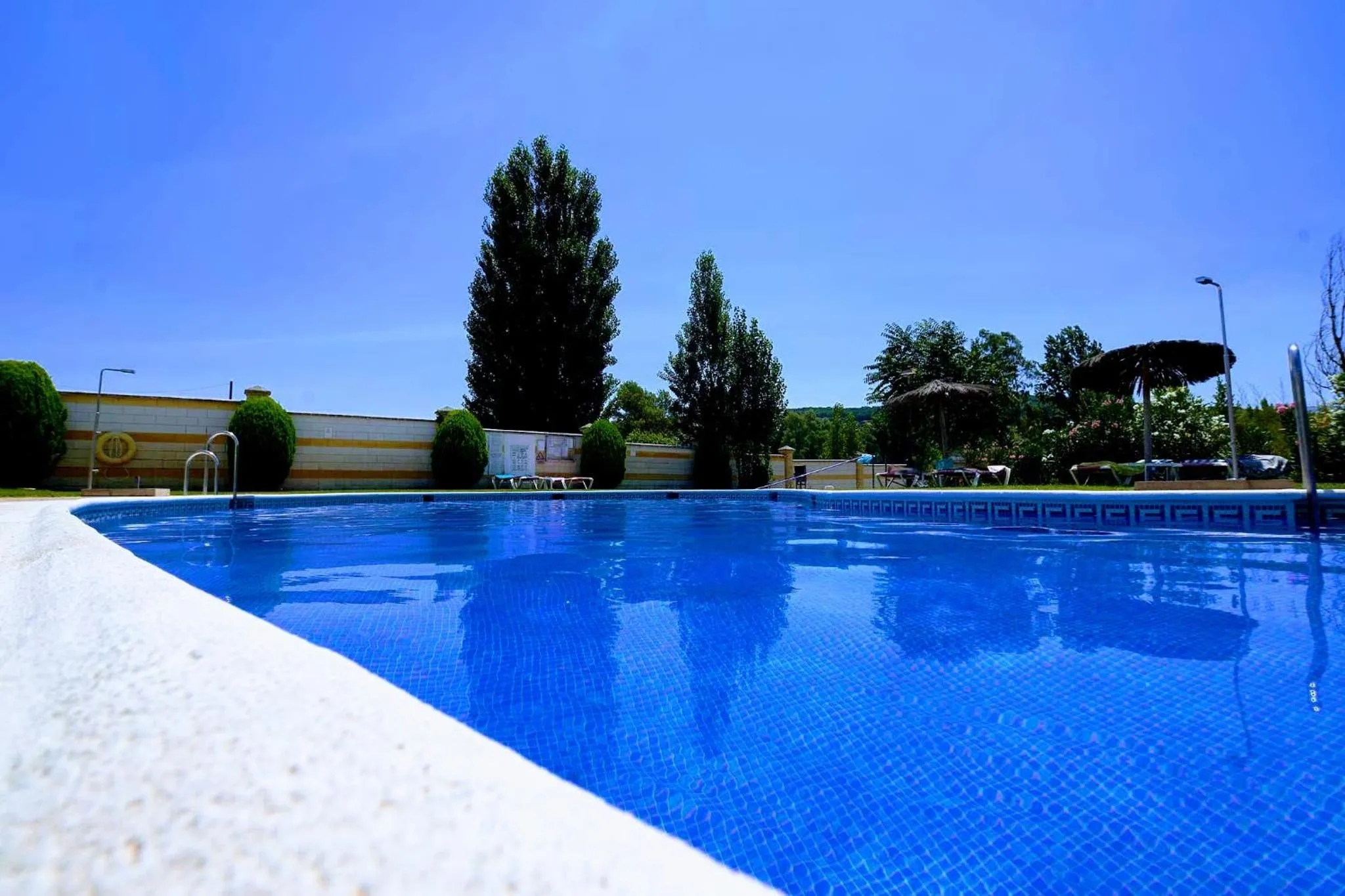 Pool view in Hotel Ronda Valley
