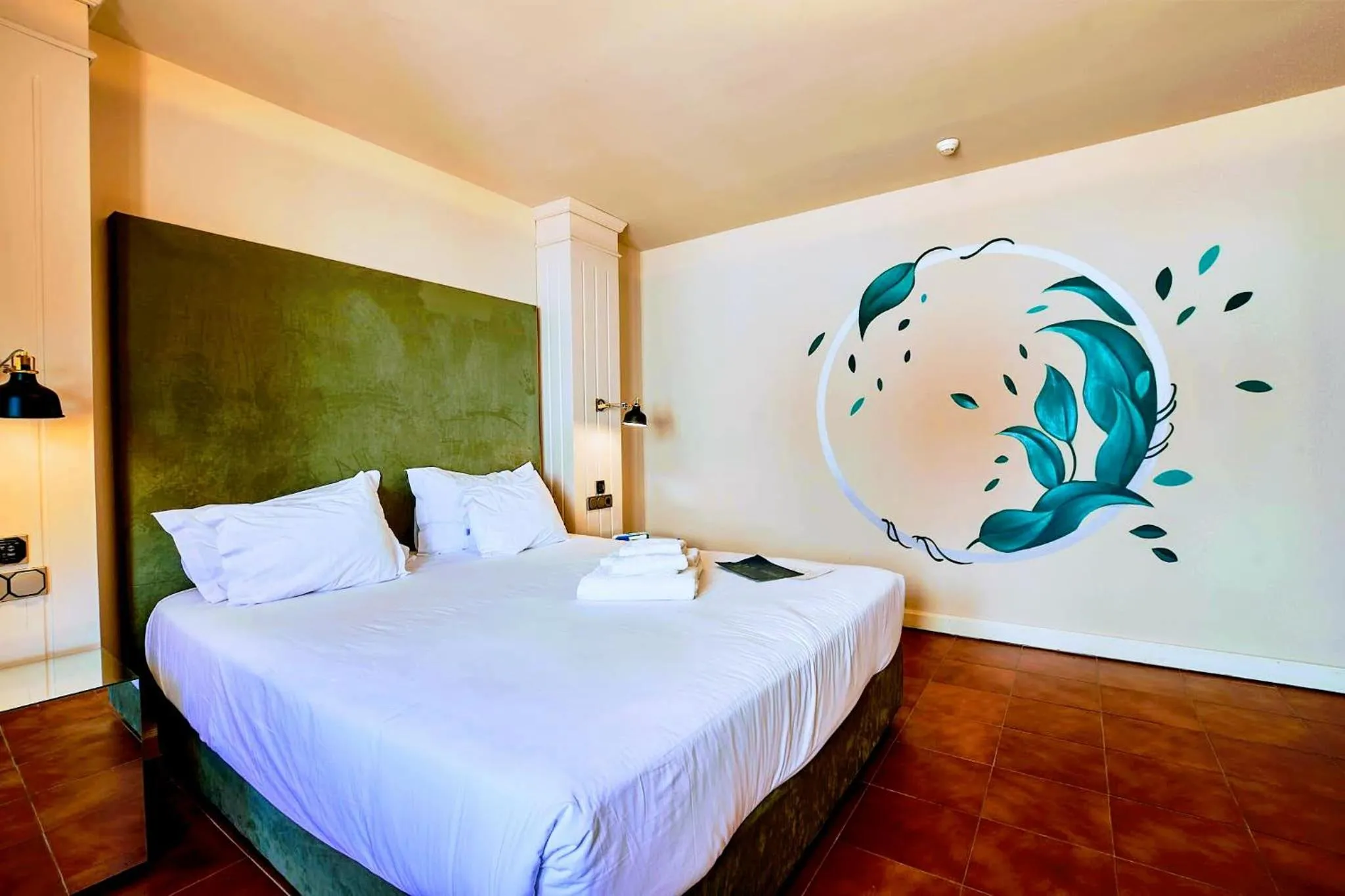 Bed in Hotel Ronda Valley