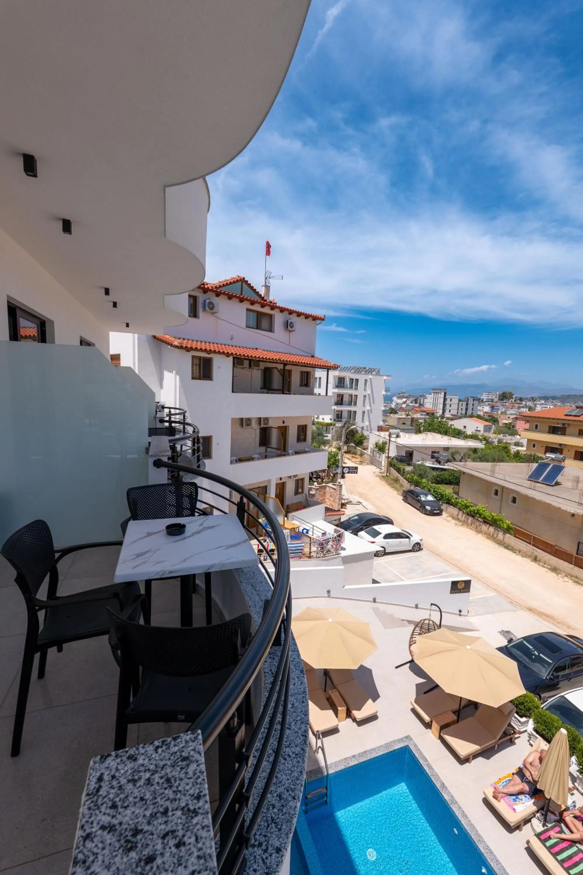 Balcony/Terrace in Monel Hotel