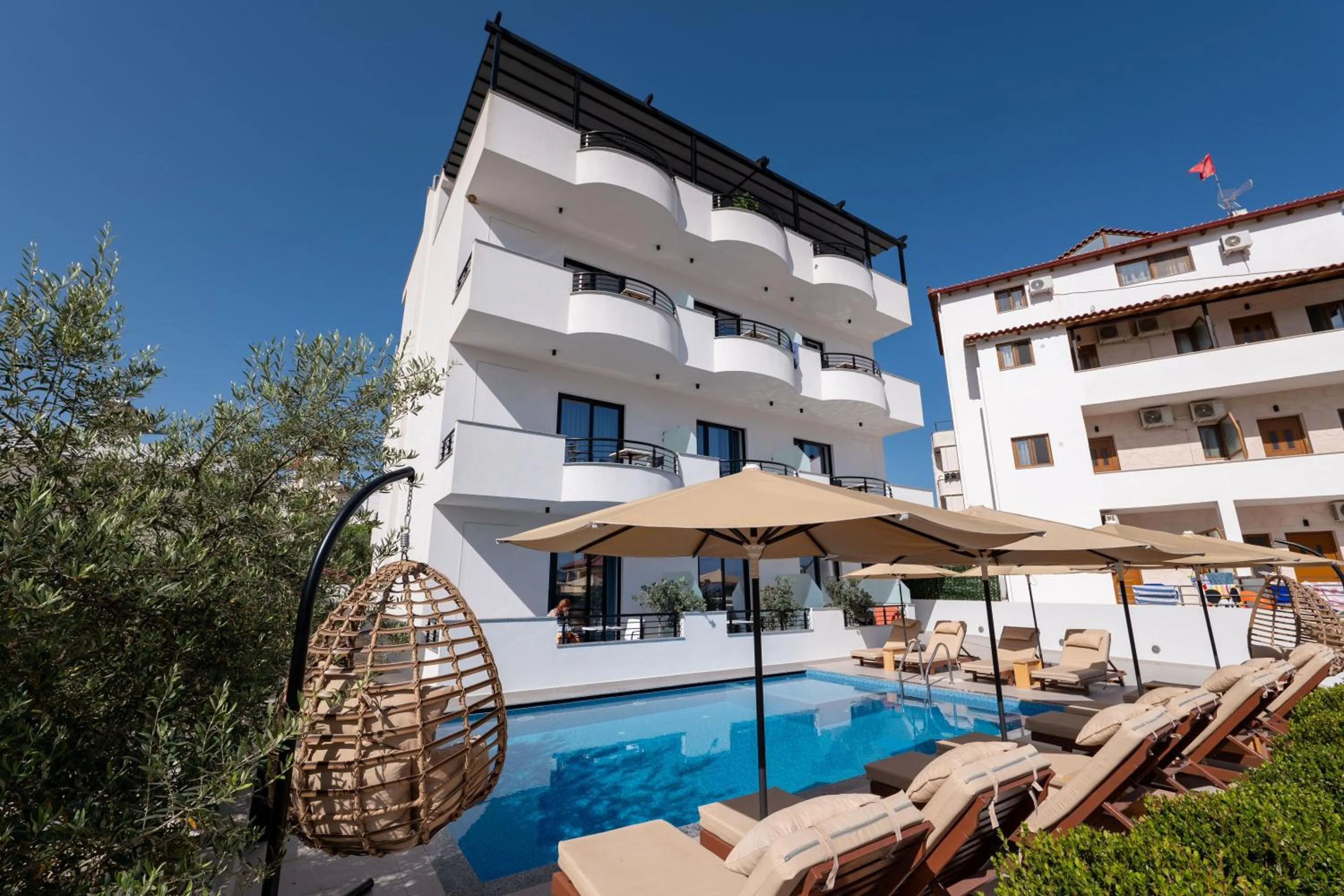 Property building in Monel Hotel