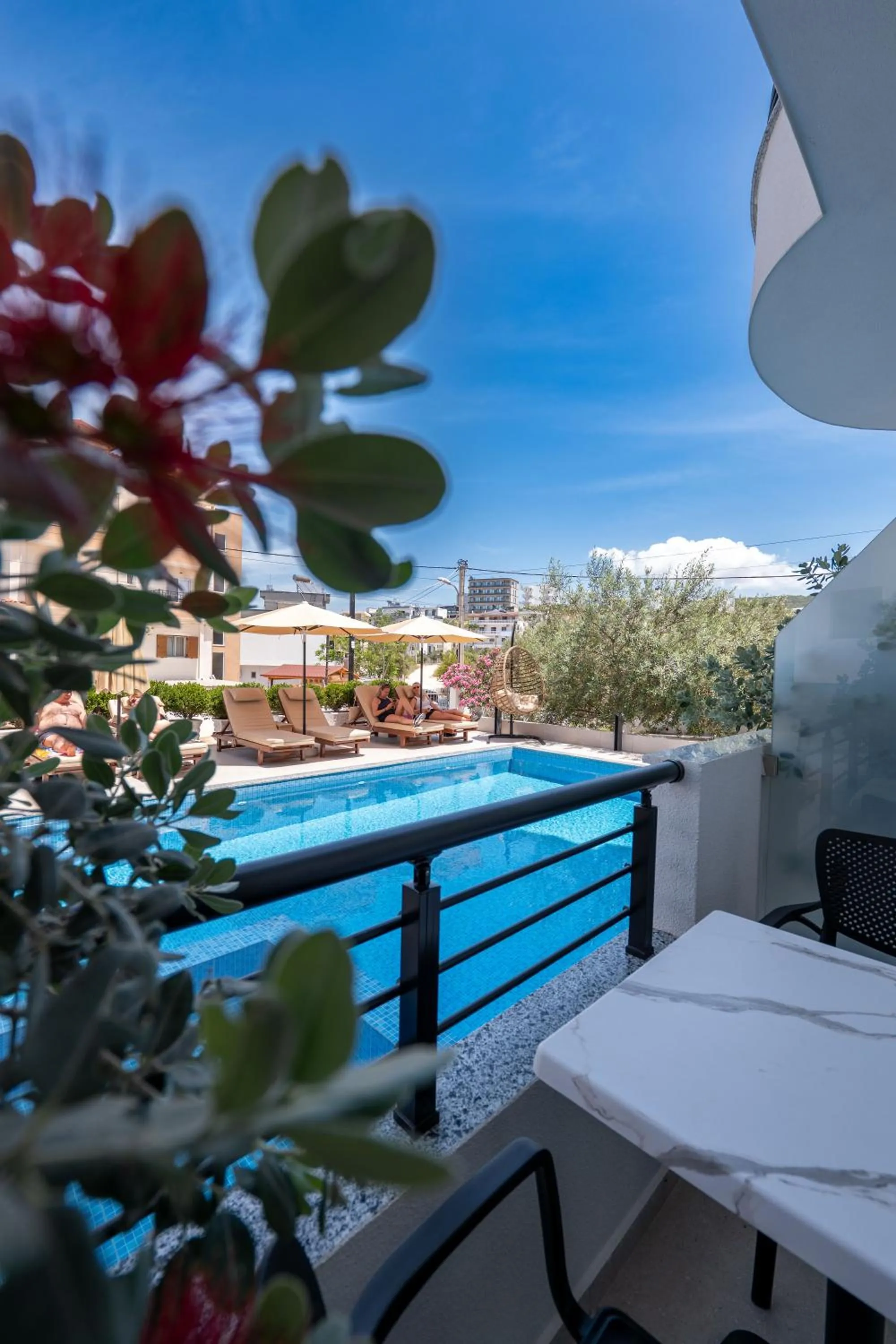 Balcony/Terrace in Monel Hotel