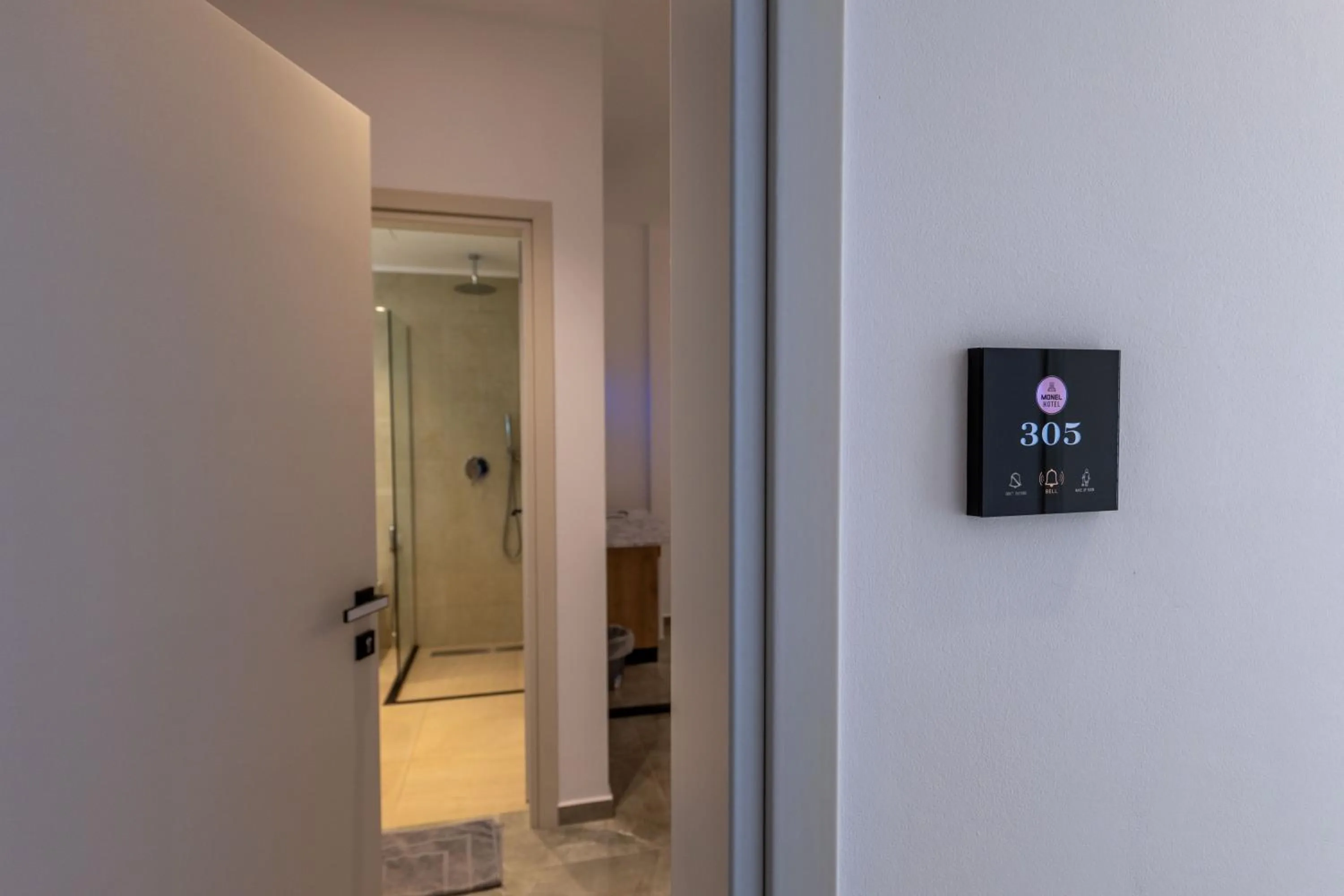 Logo/Certificate/Sign in Monel Hotel