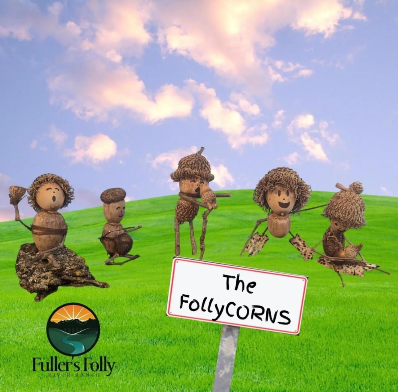 Hobbit Treehouse with waterfall on the Brazos River! 350 acres! Tubing! Petting zoo!