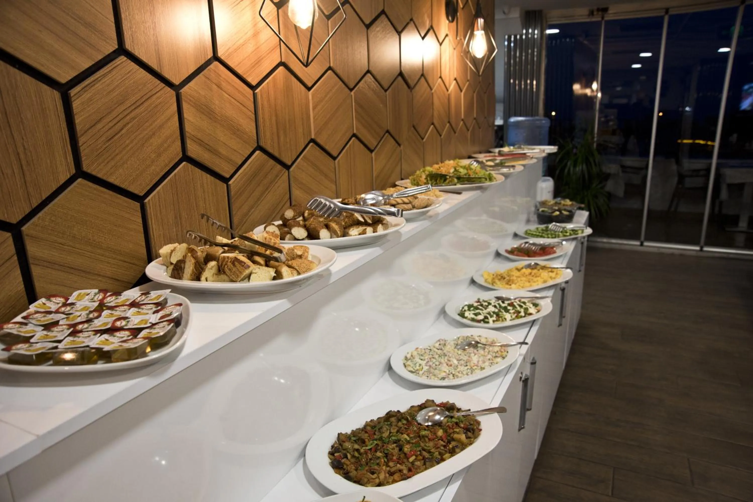 Buffet breakfast in Nova City Hotel