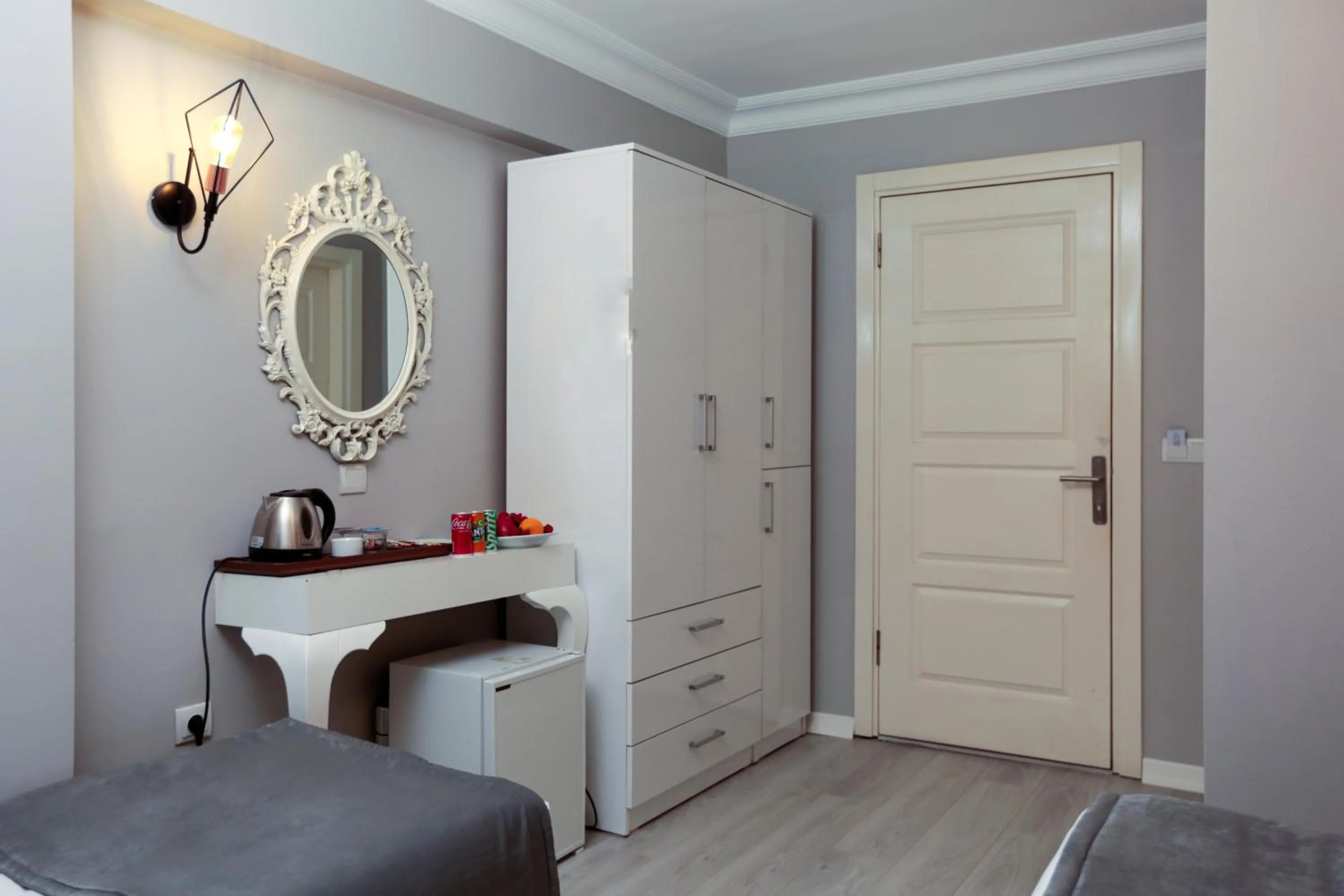 wardrobe, Bed in Nova City Hotel