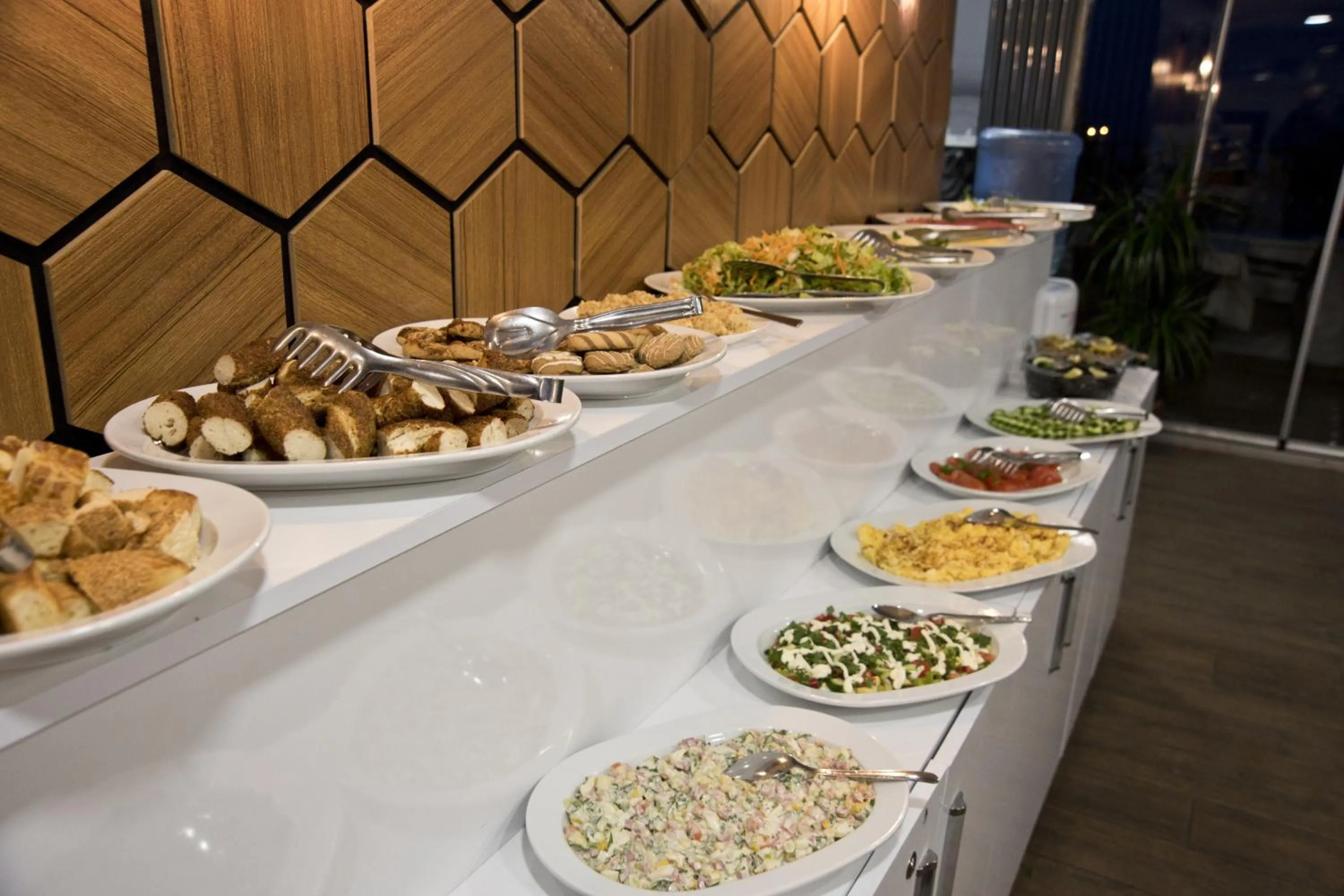 Buffet breakfast in Nova City Hotel