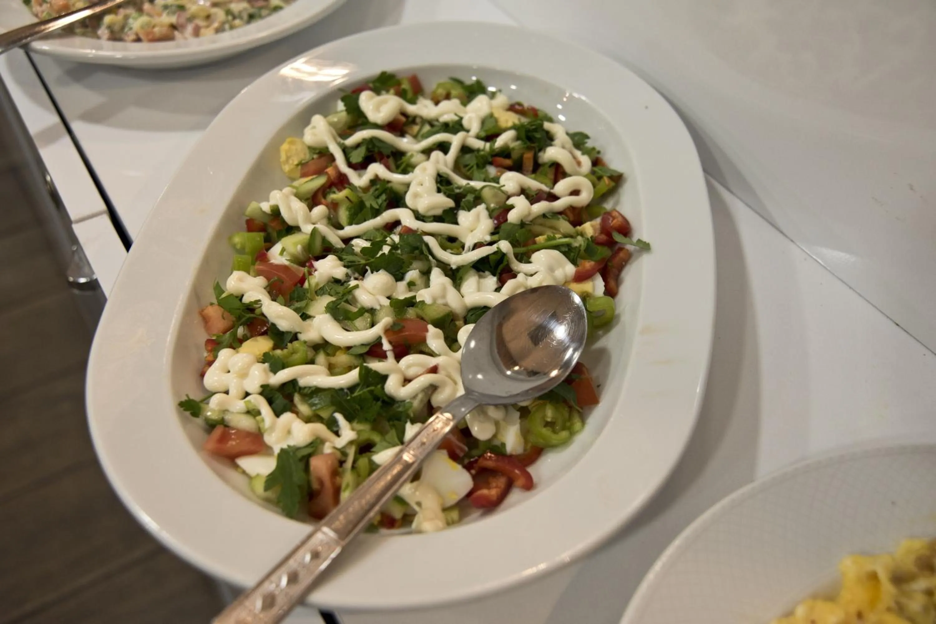 Buffet breakfast in Nova City Hotel