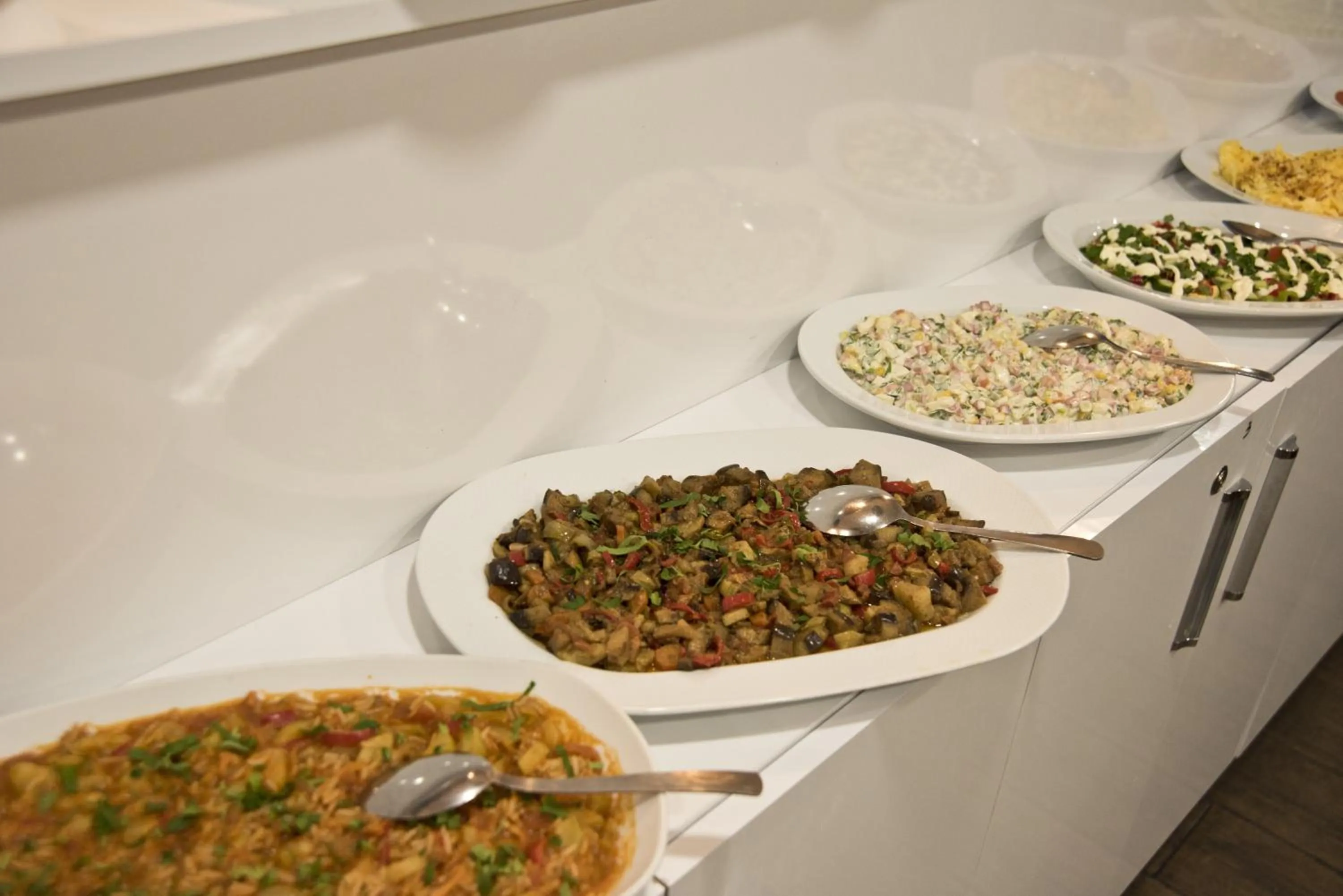 Buffet breakfast in Nova City Hotel