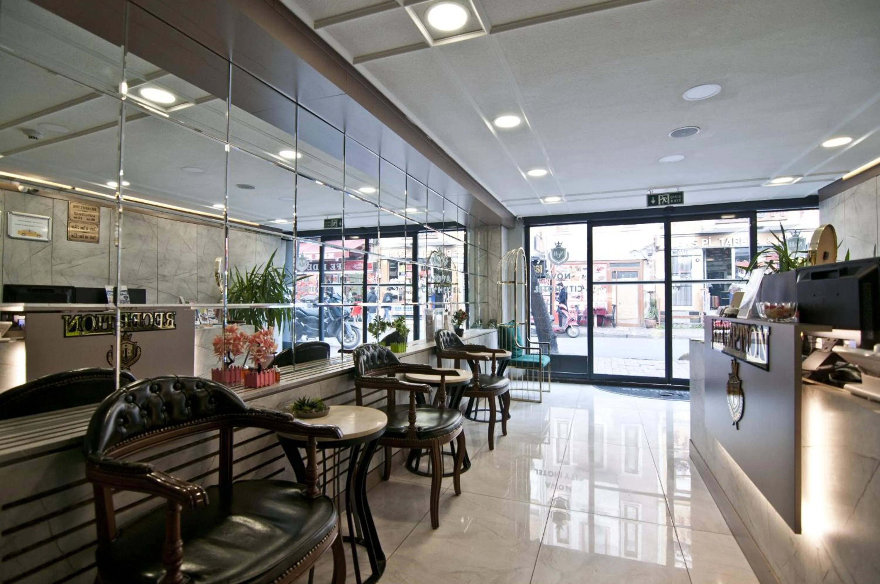 Lobby or reception in Nova City Hotel