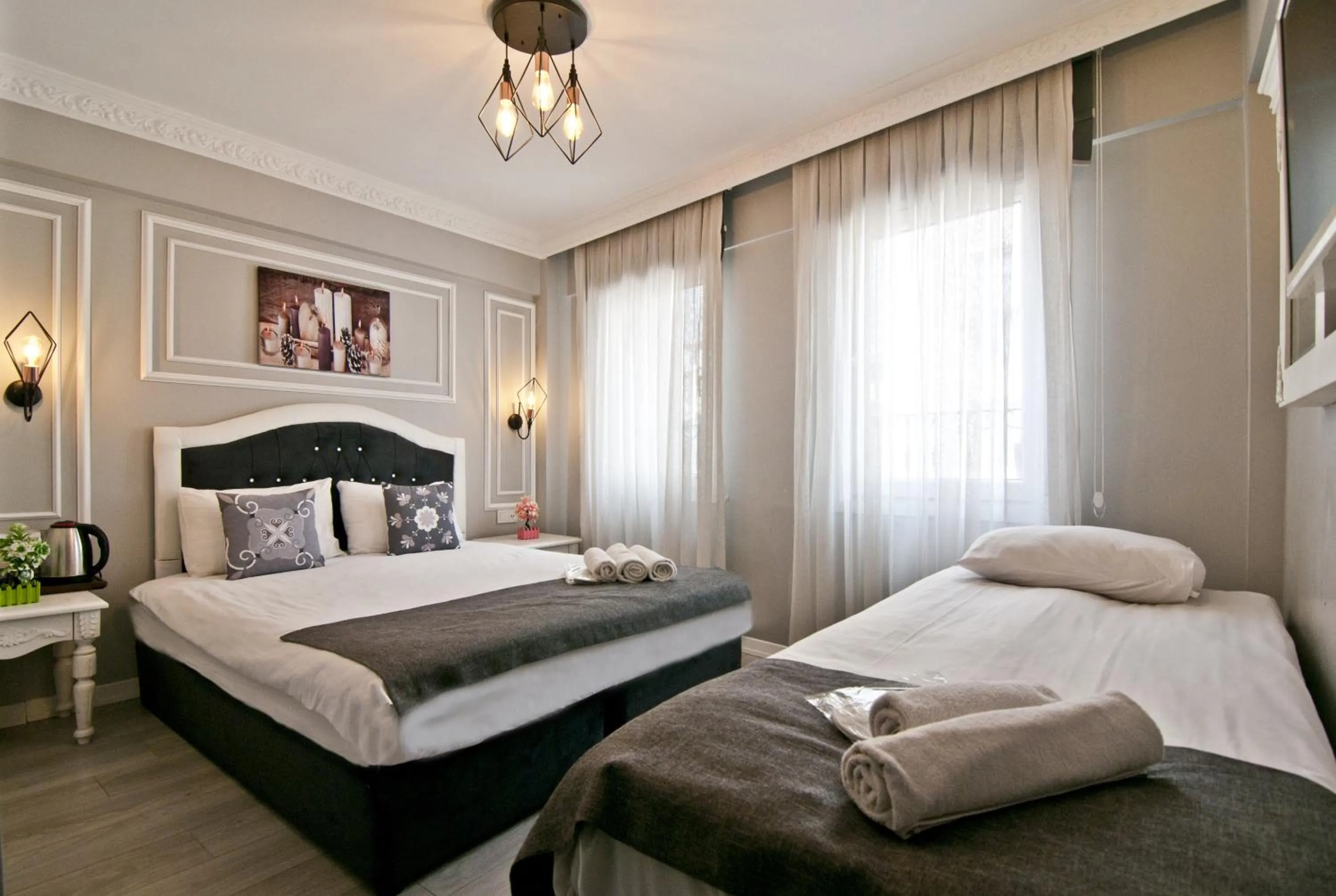 Bed in Nova City Hotel