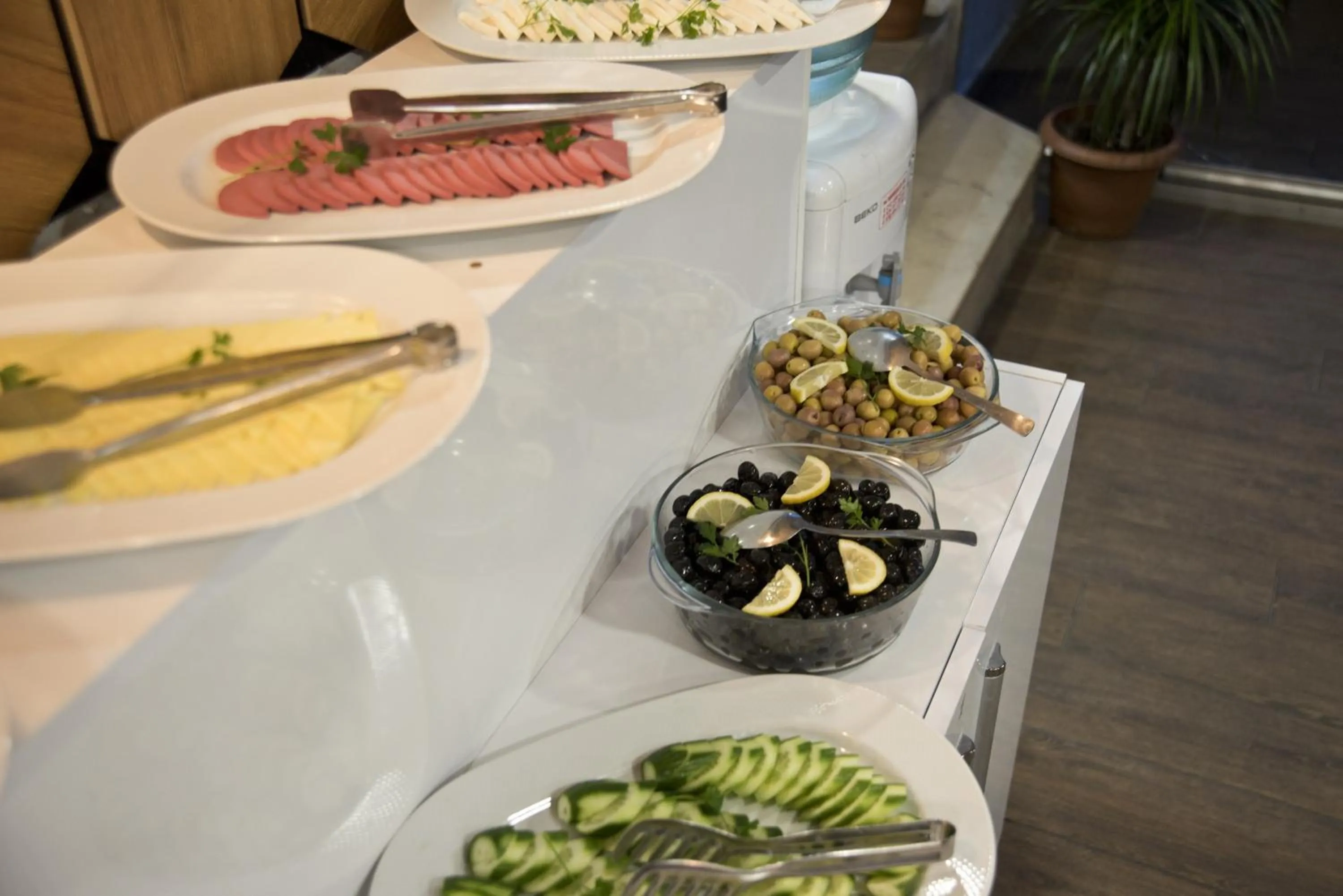 Buffet breakfast in Nova City Hotel